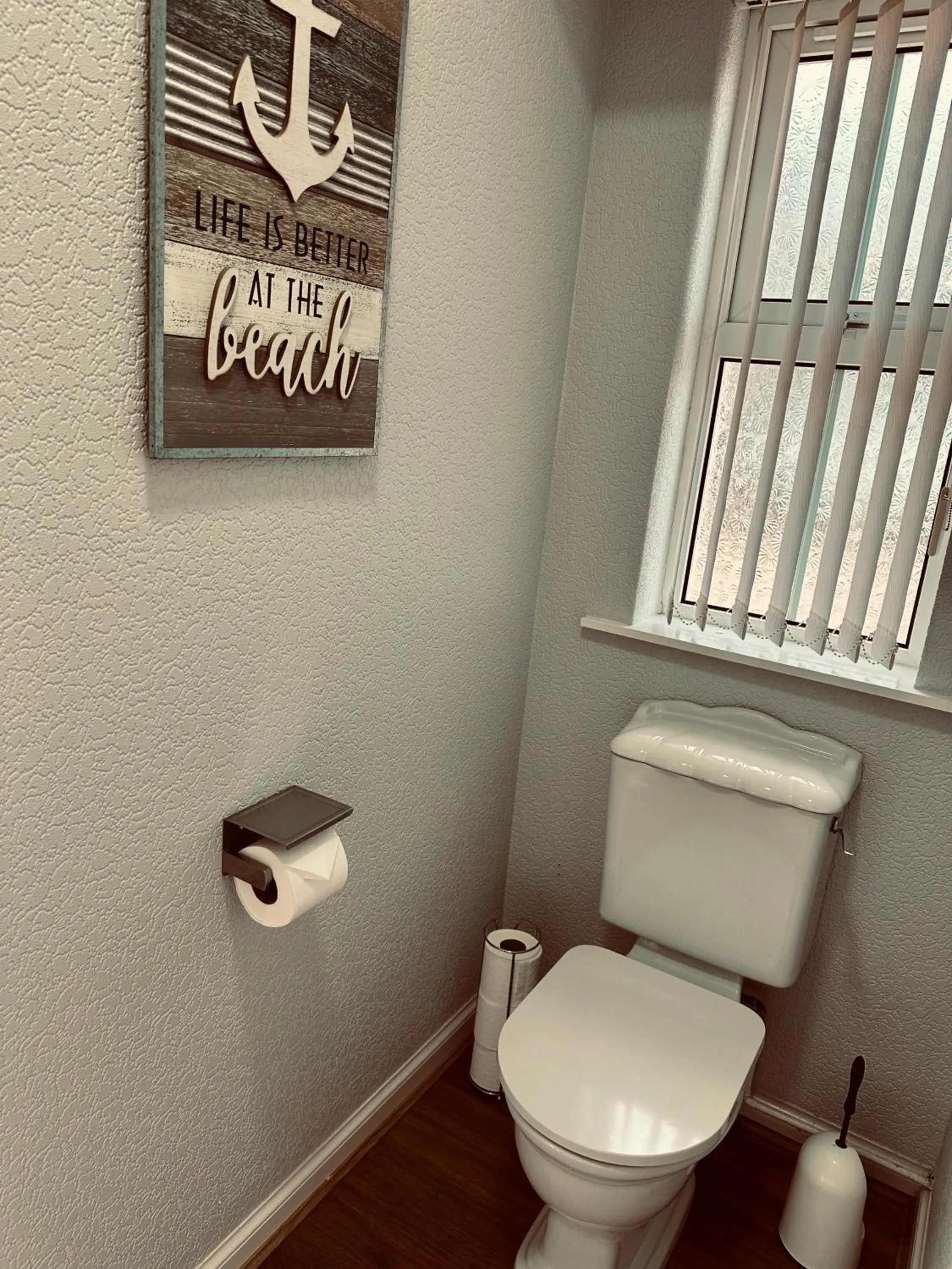 Toilet in Bettyhill Hotel