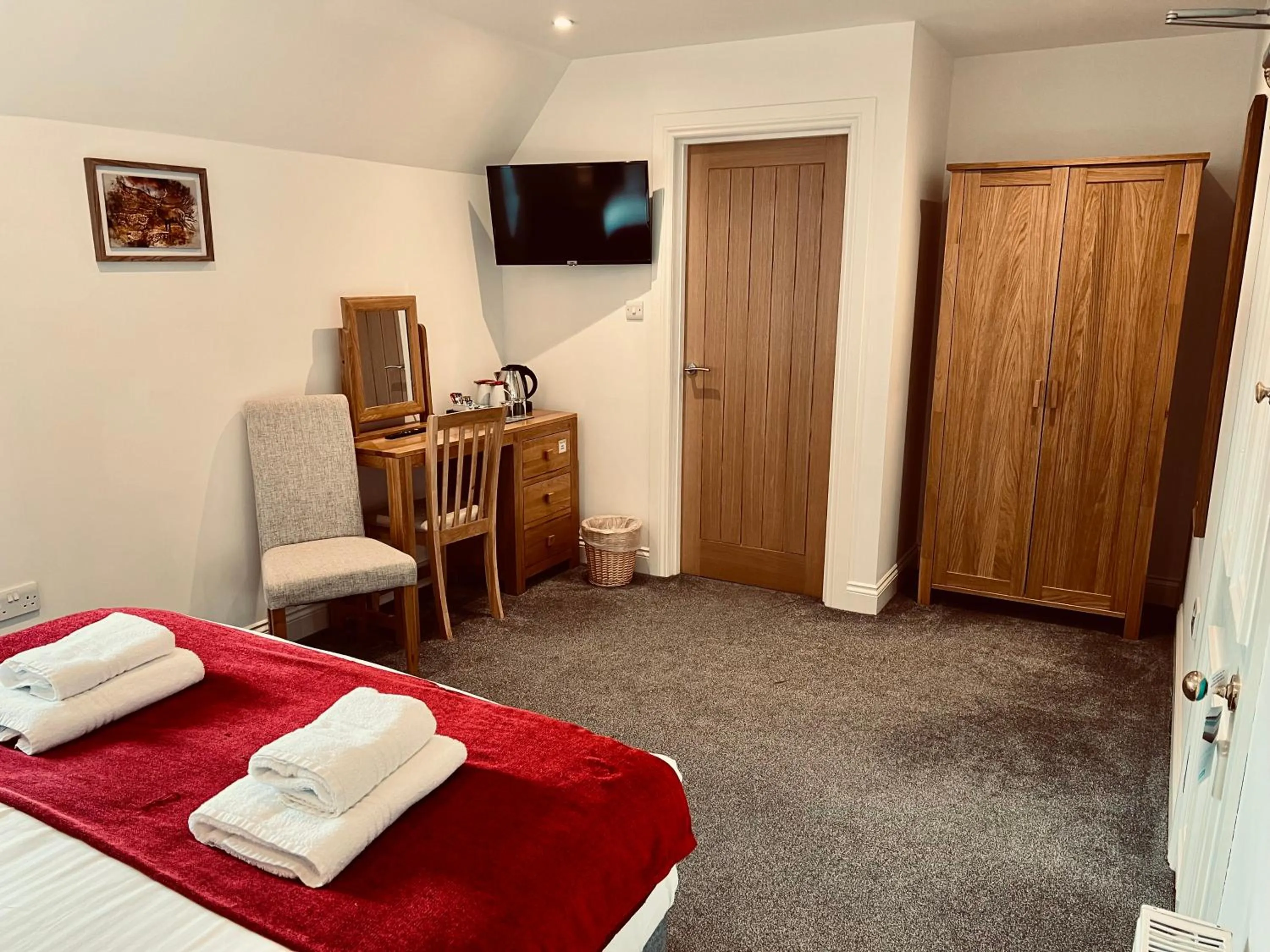 Bedroom, Bed in Bettyhill Hotel