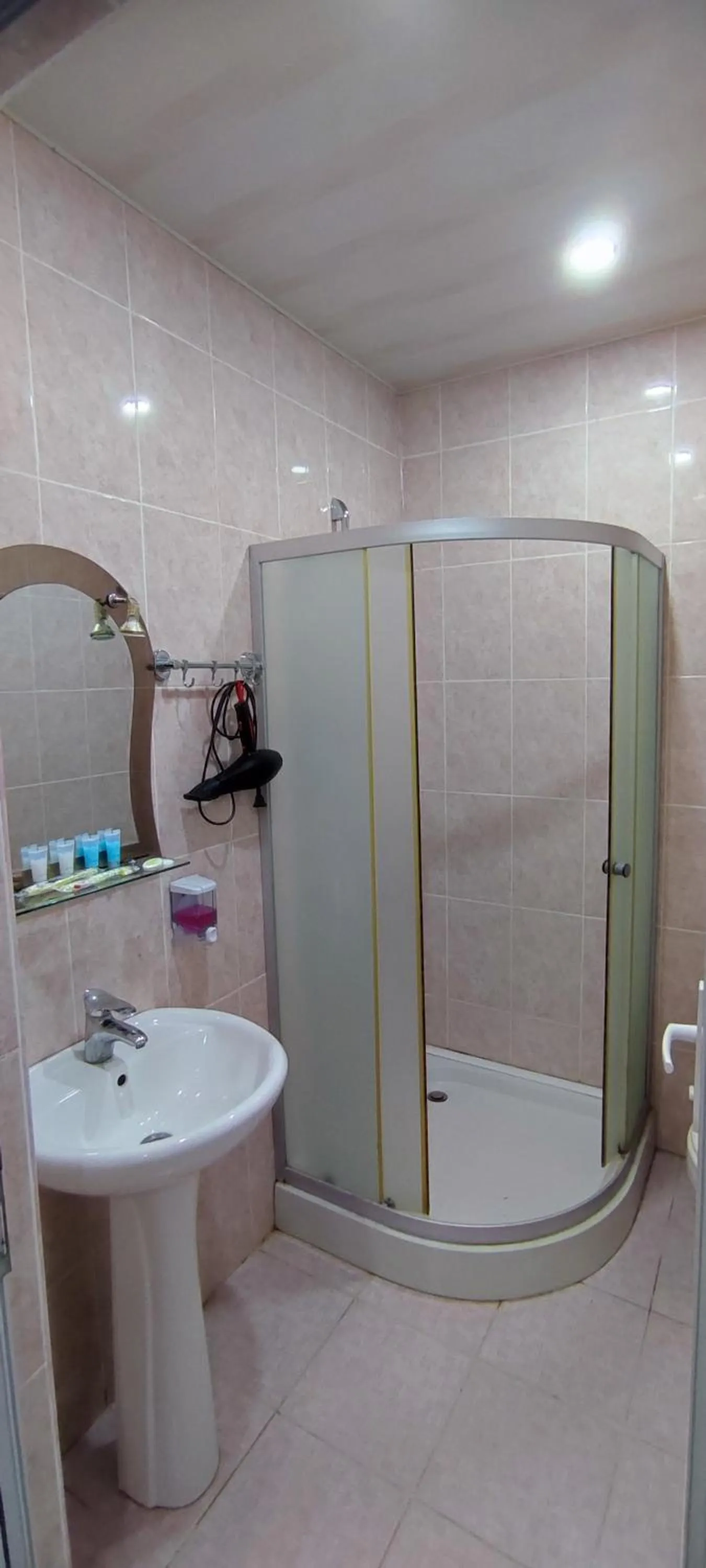 Shower in Hotel Max Comfort