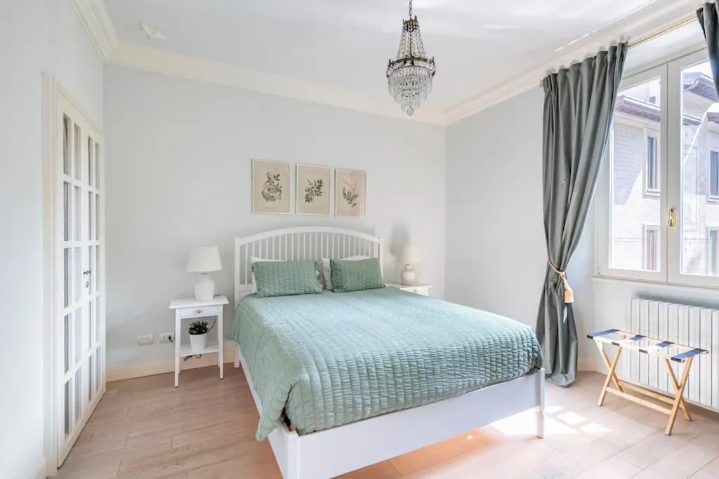 Bed in Il Giardino Garden View Apartment