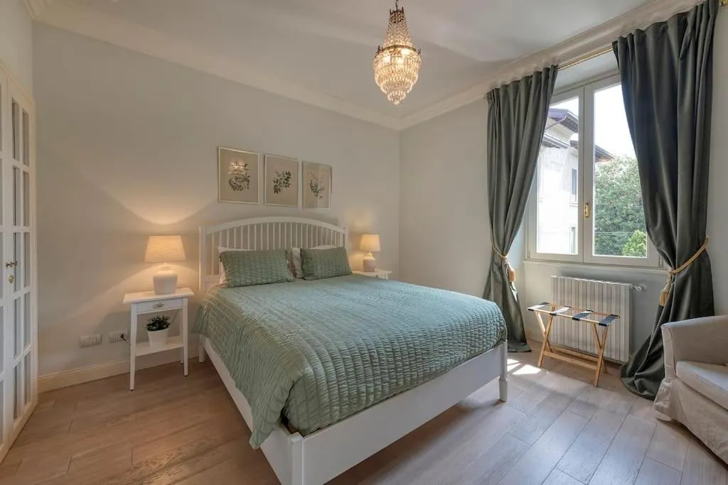 Bed in Il Giardino Garden View Apartment