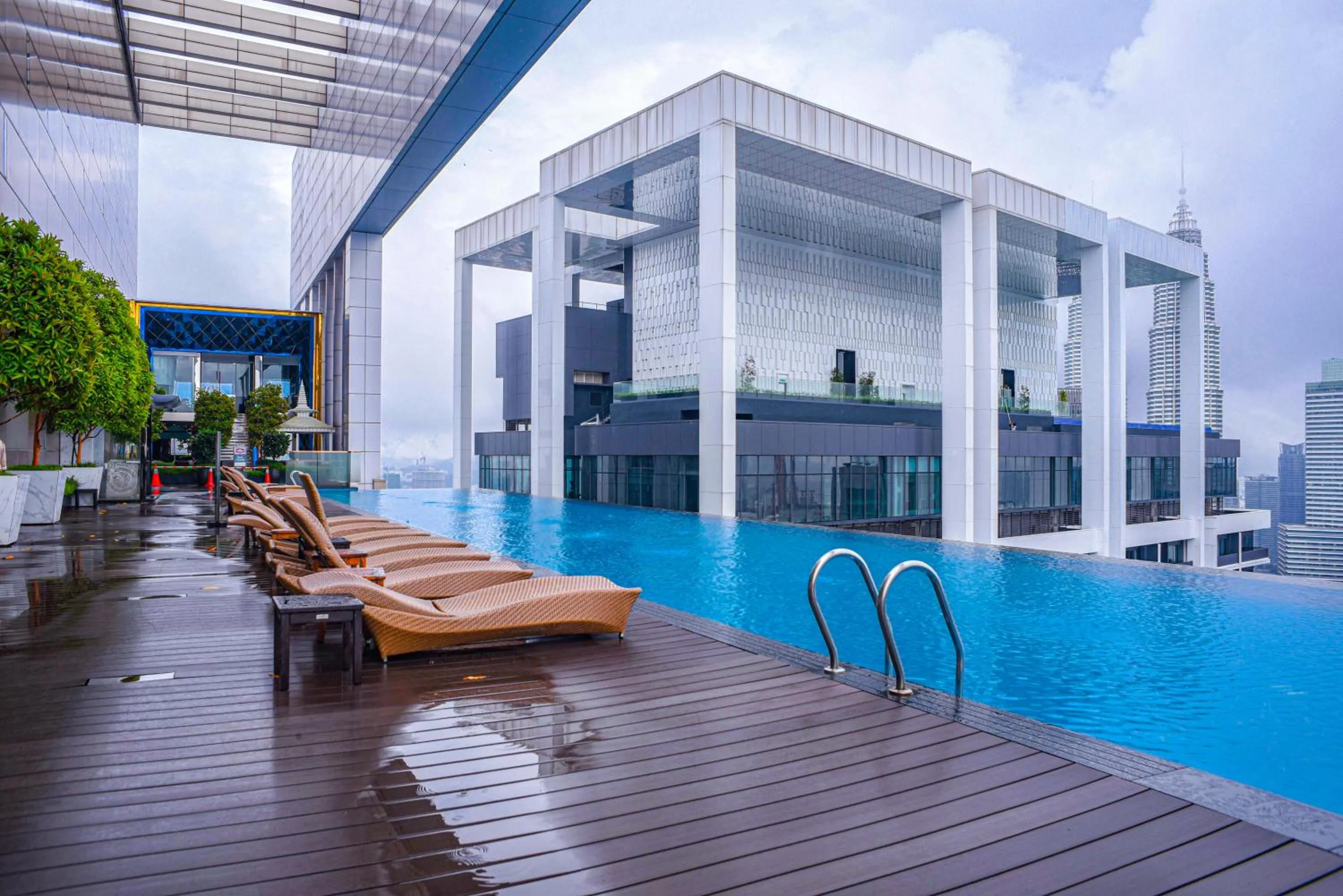 Swimming pool in Sidemen Suites at Platinum KLCC