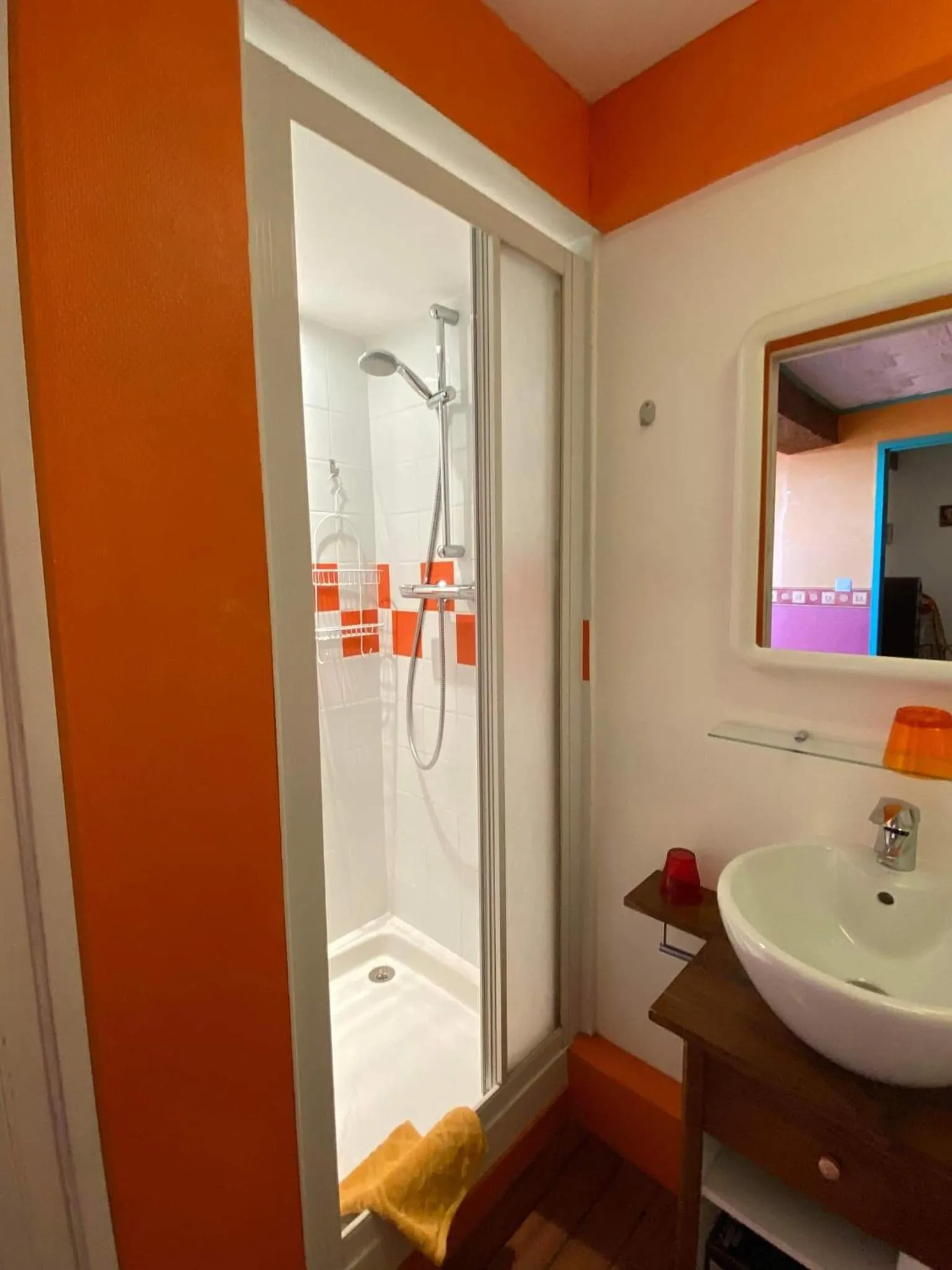 Bathroom in Les forges de Planechaud