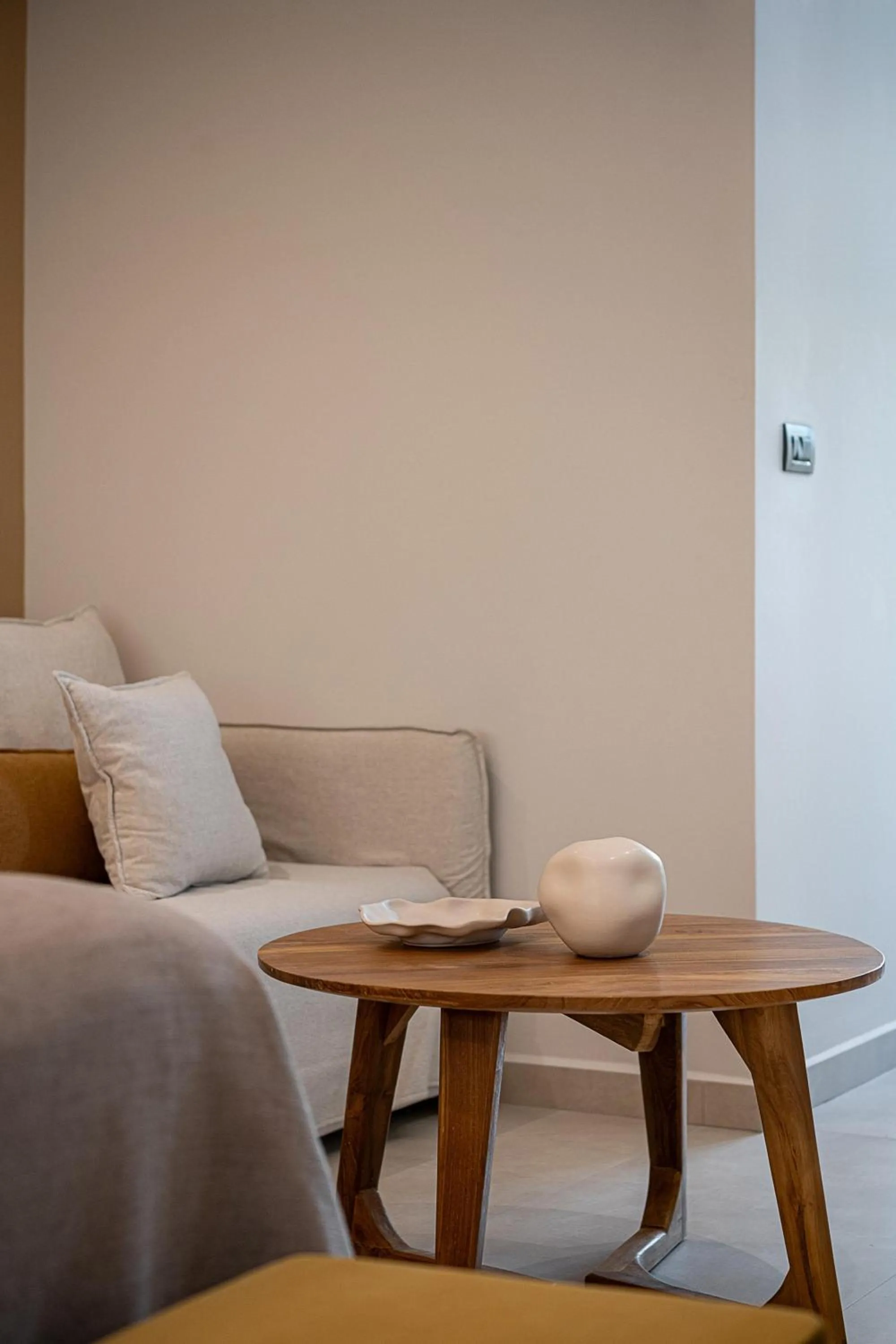 Living room in Theta Boutique Hotel