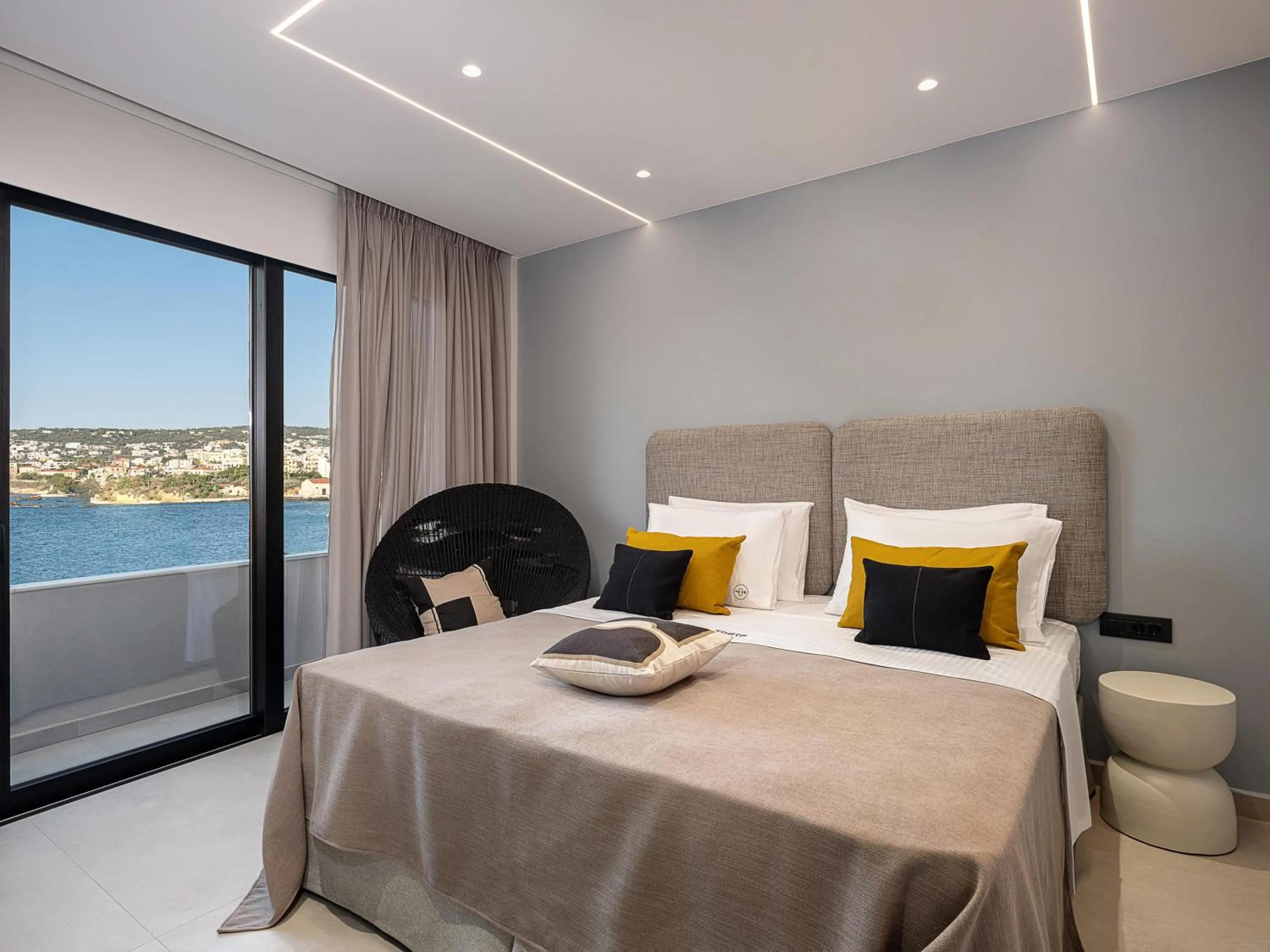 Bed in Theta Boutique Hotel