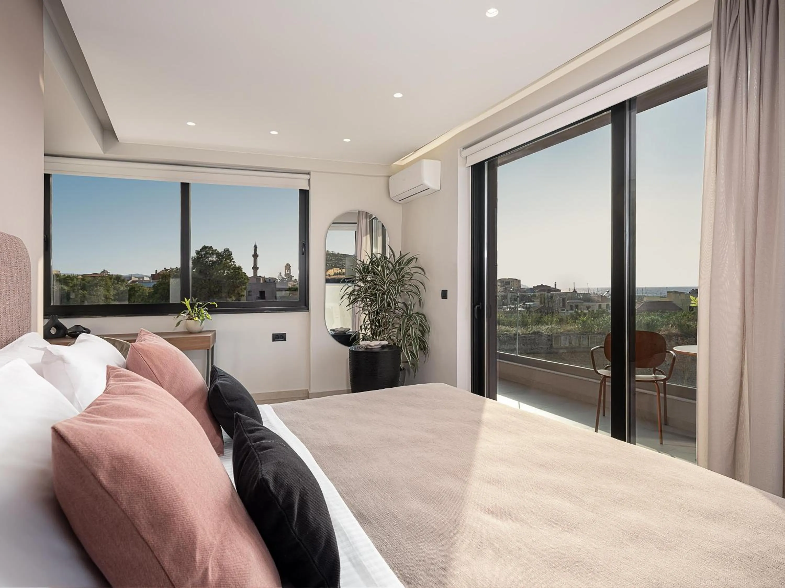 Bed in Theta Boutique Hotel