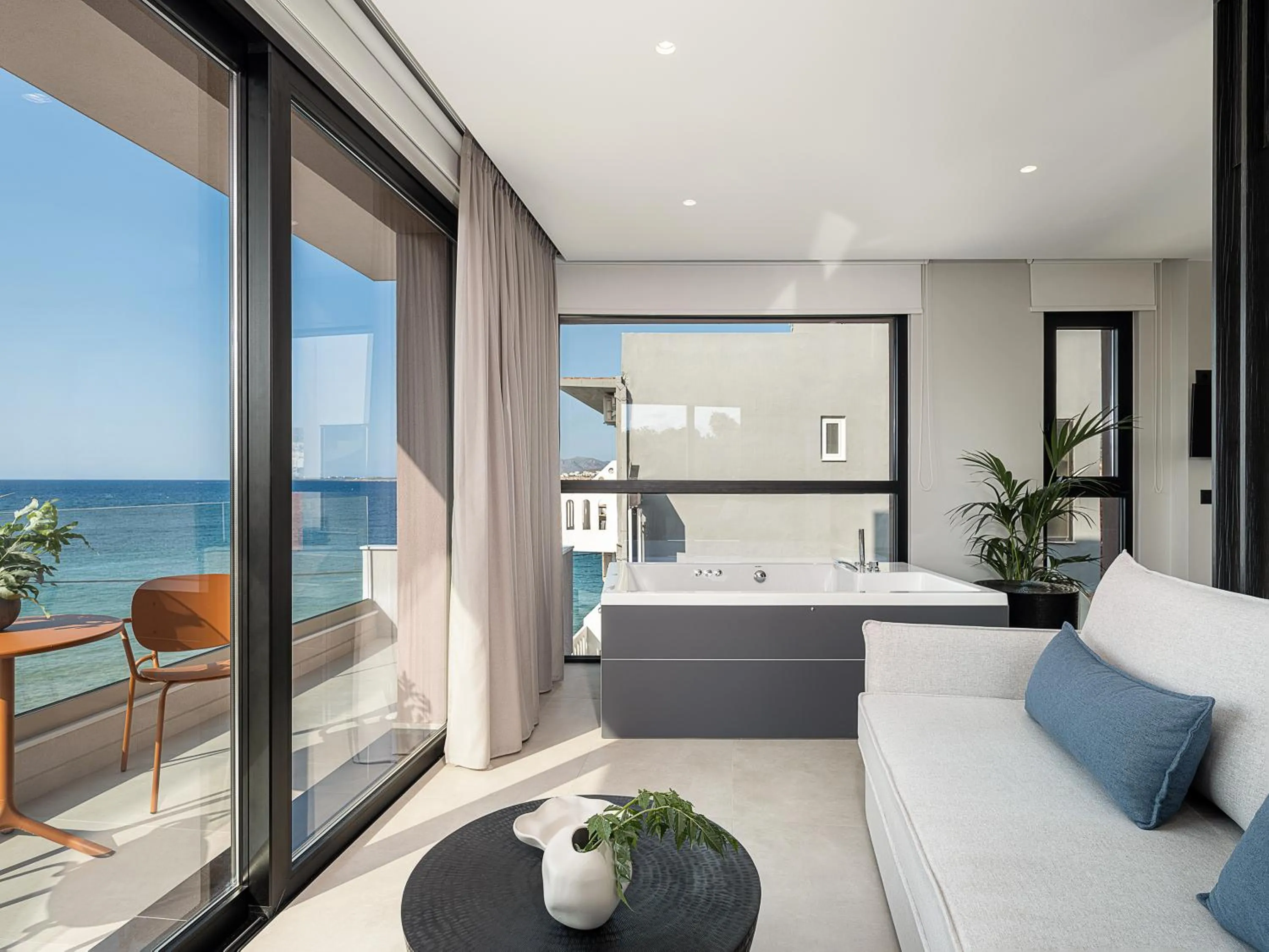 Bed in Theta Boutique Hotel