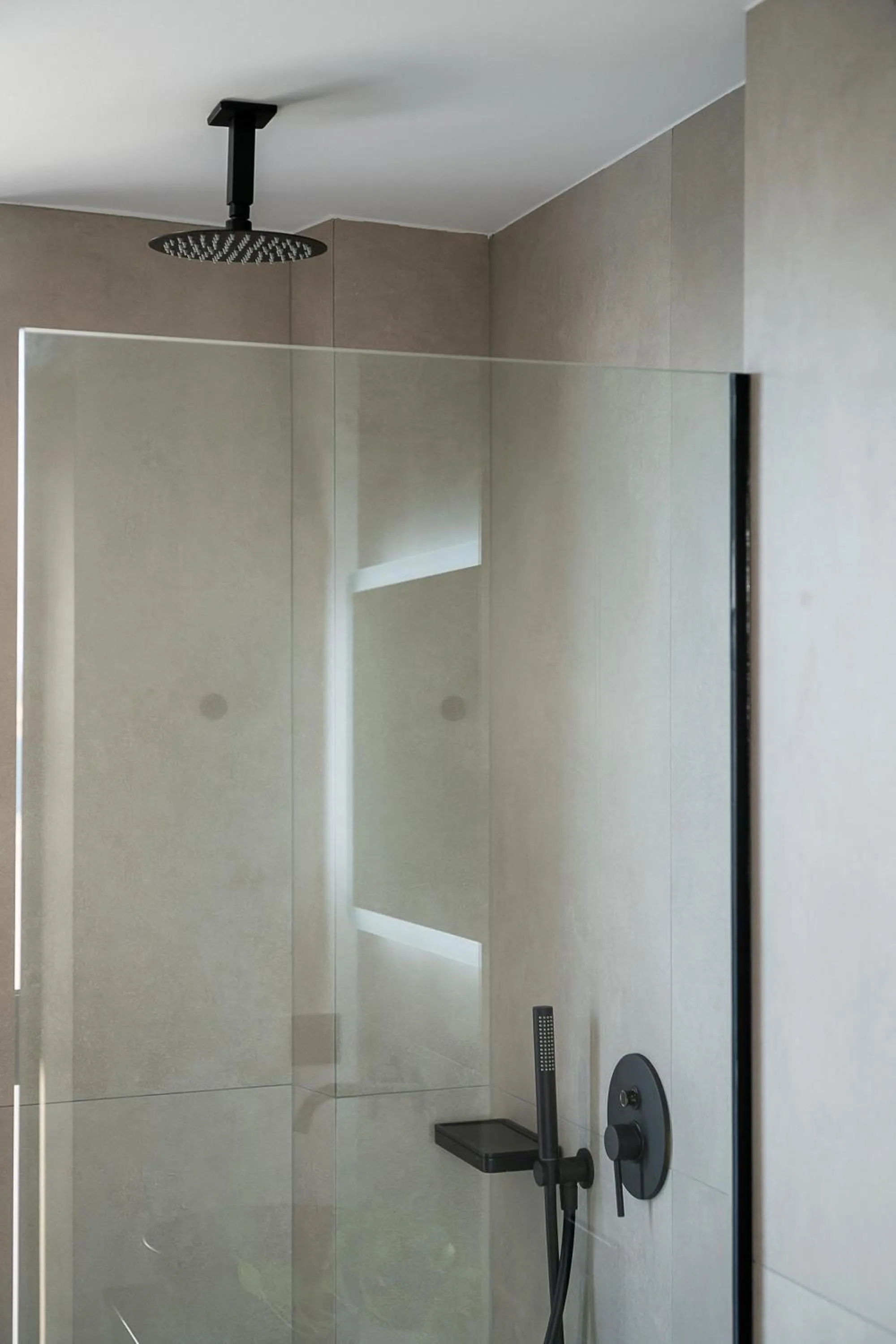 Shower in Theta Boutique Hotel