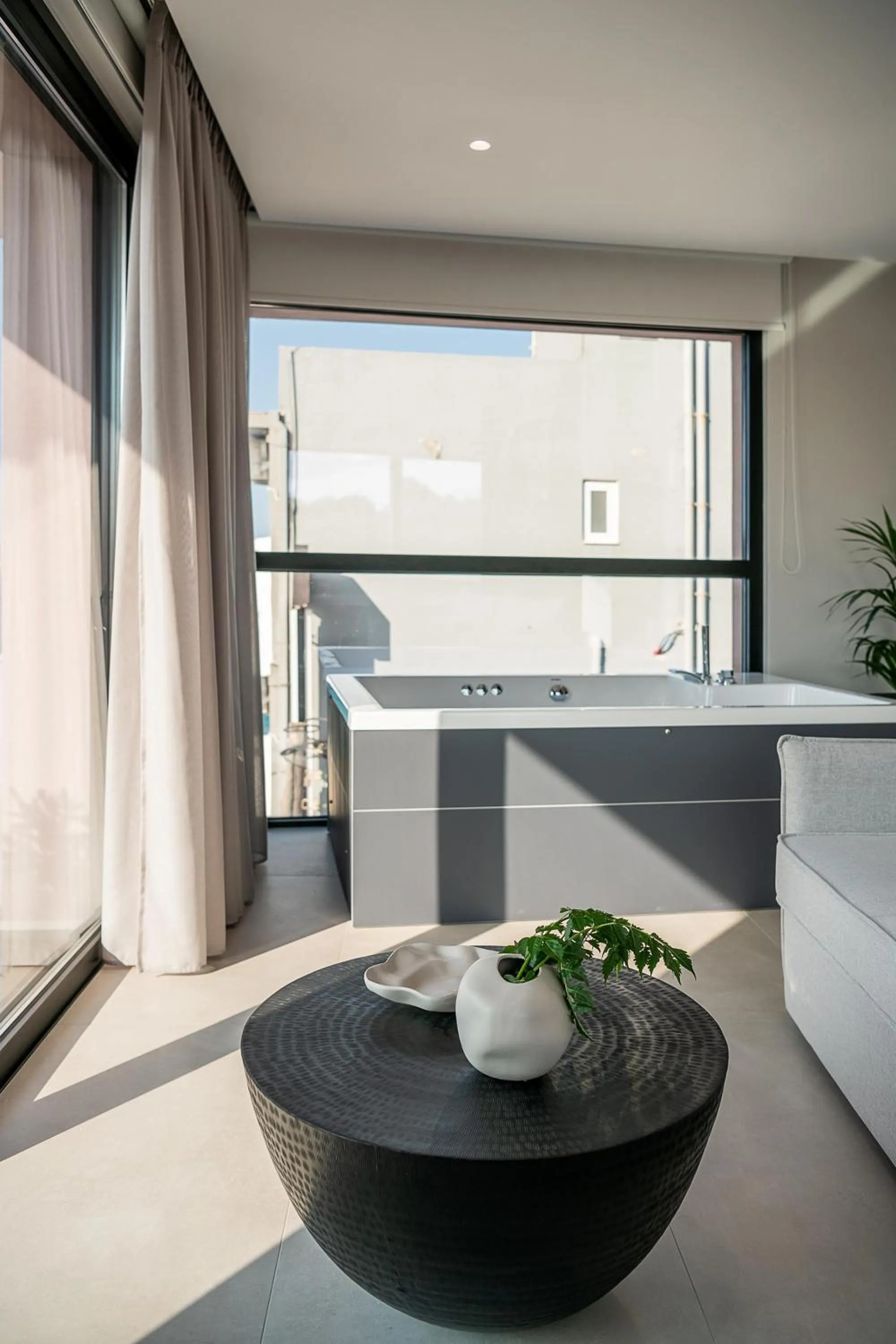 Hot Tub in Theta Boutique Hotel