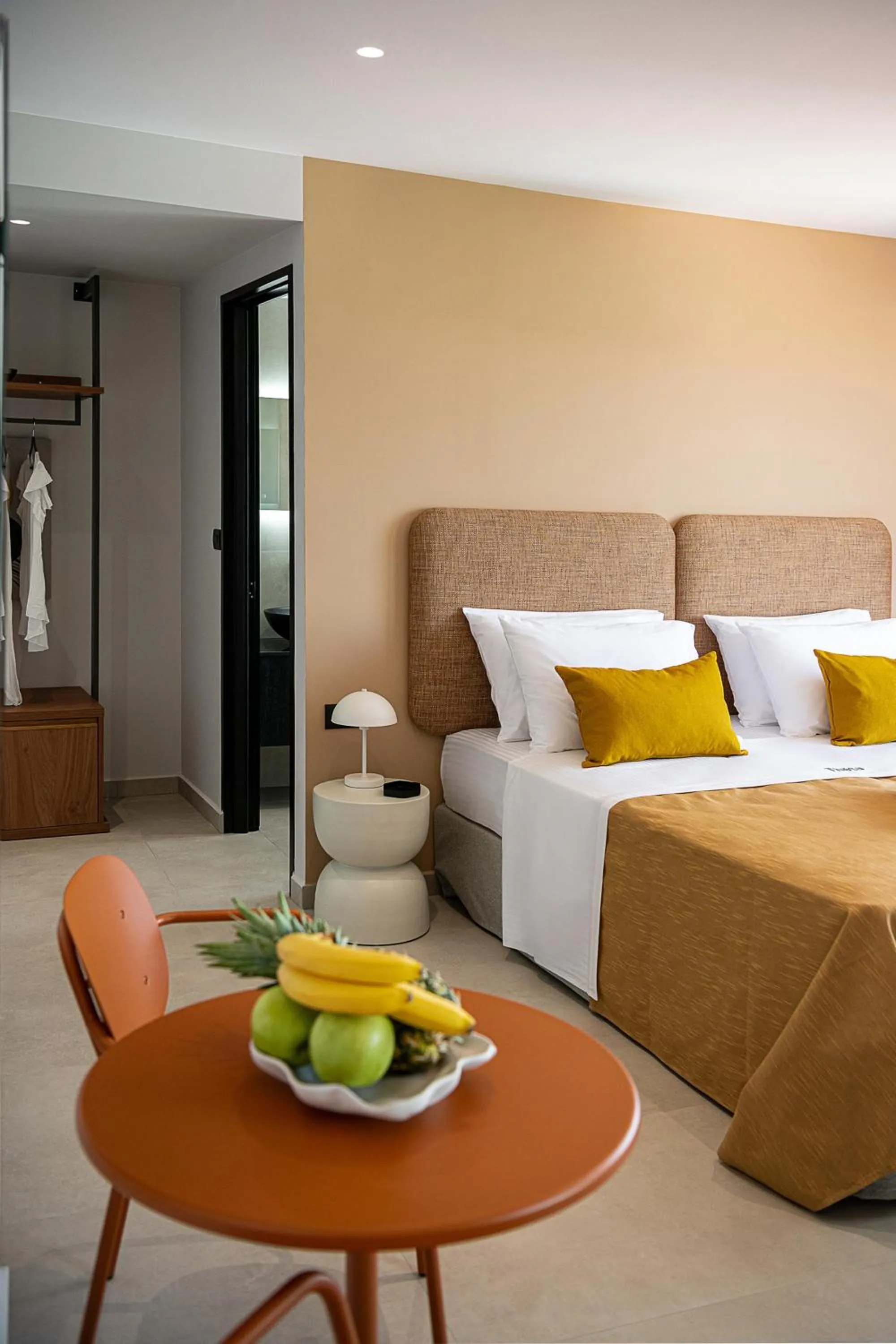 Bed in Theta Boutique Hotel