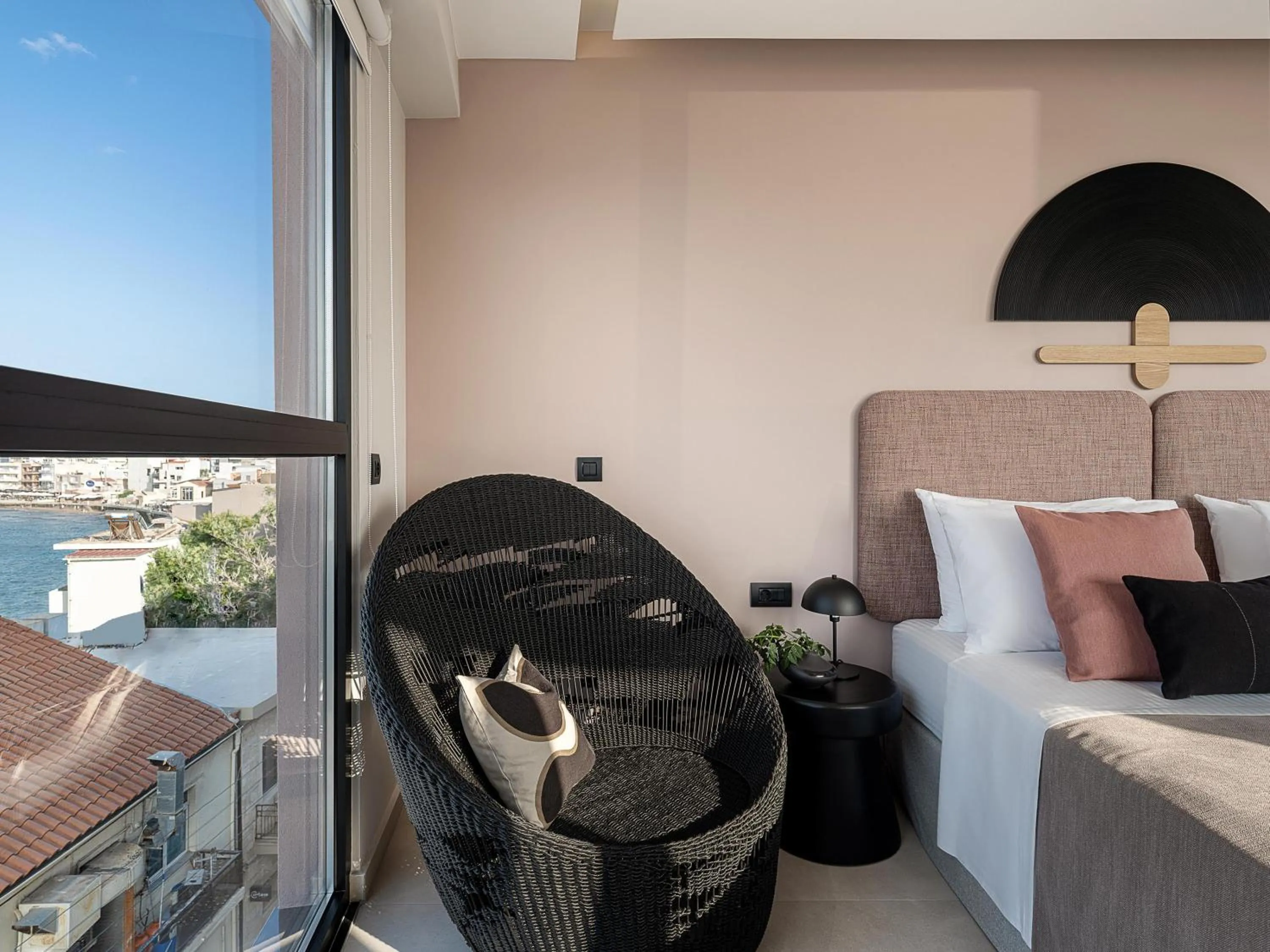 Bed in Theta Boutique Hotel