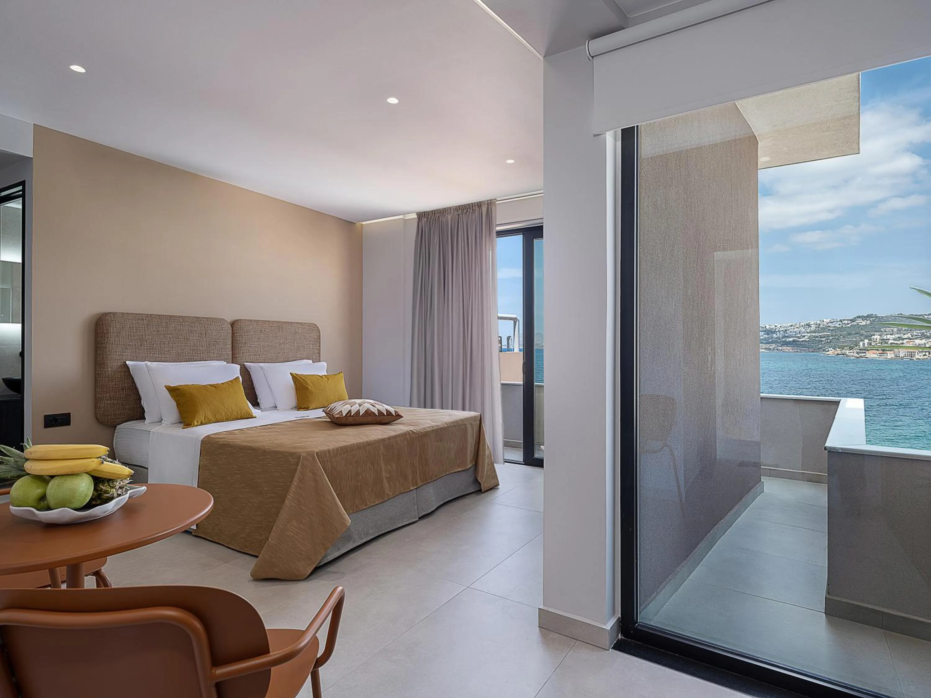 Bed in Theta Boutique Hotel