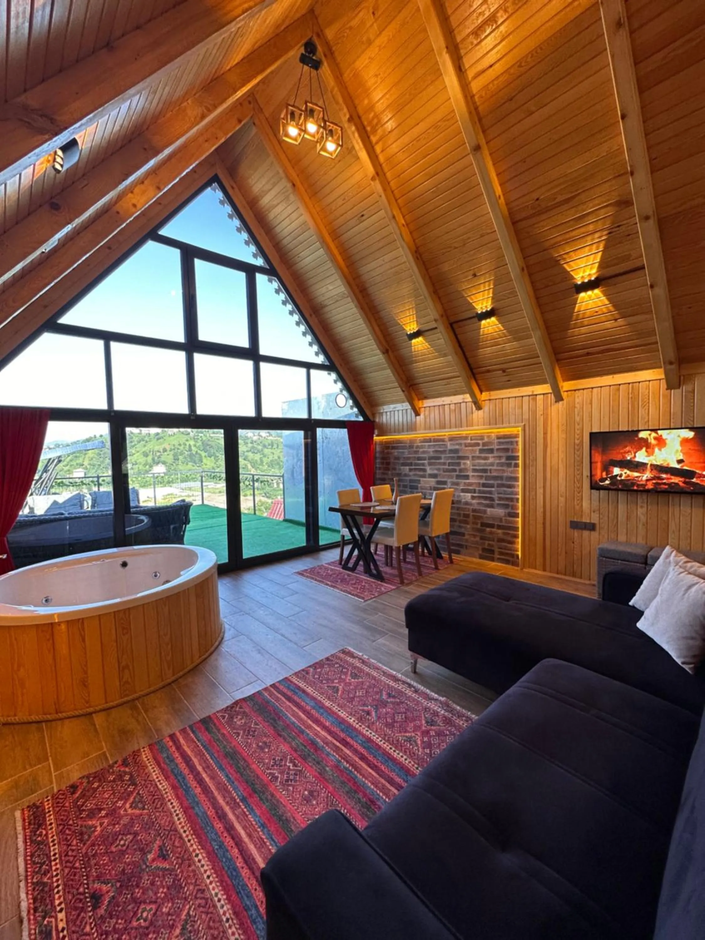 Living room in Aurora Suit Bungalov