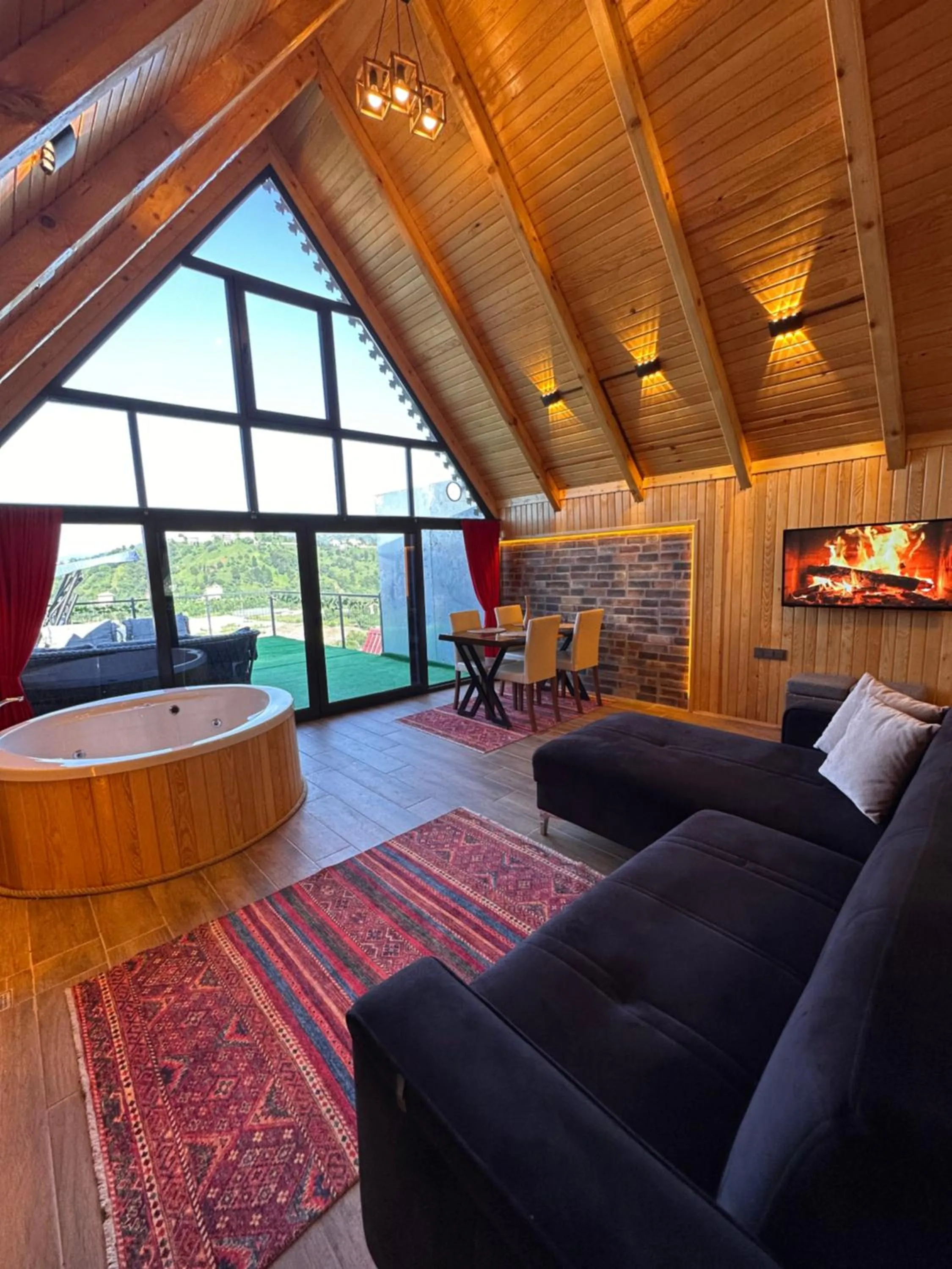 Living room in Aurora Suit Bungalov