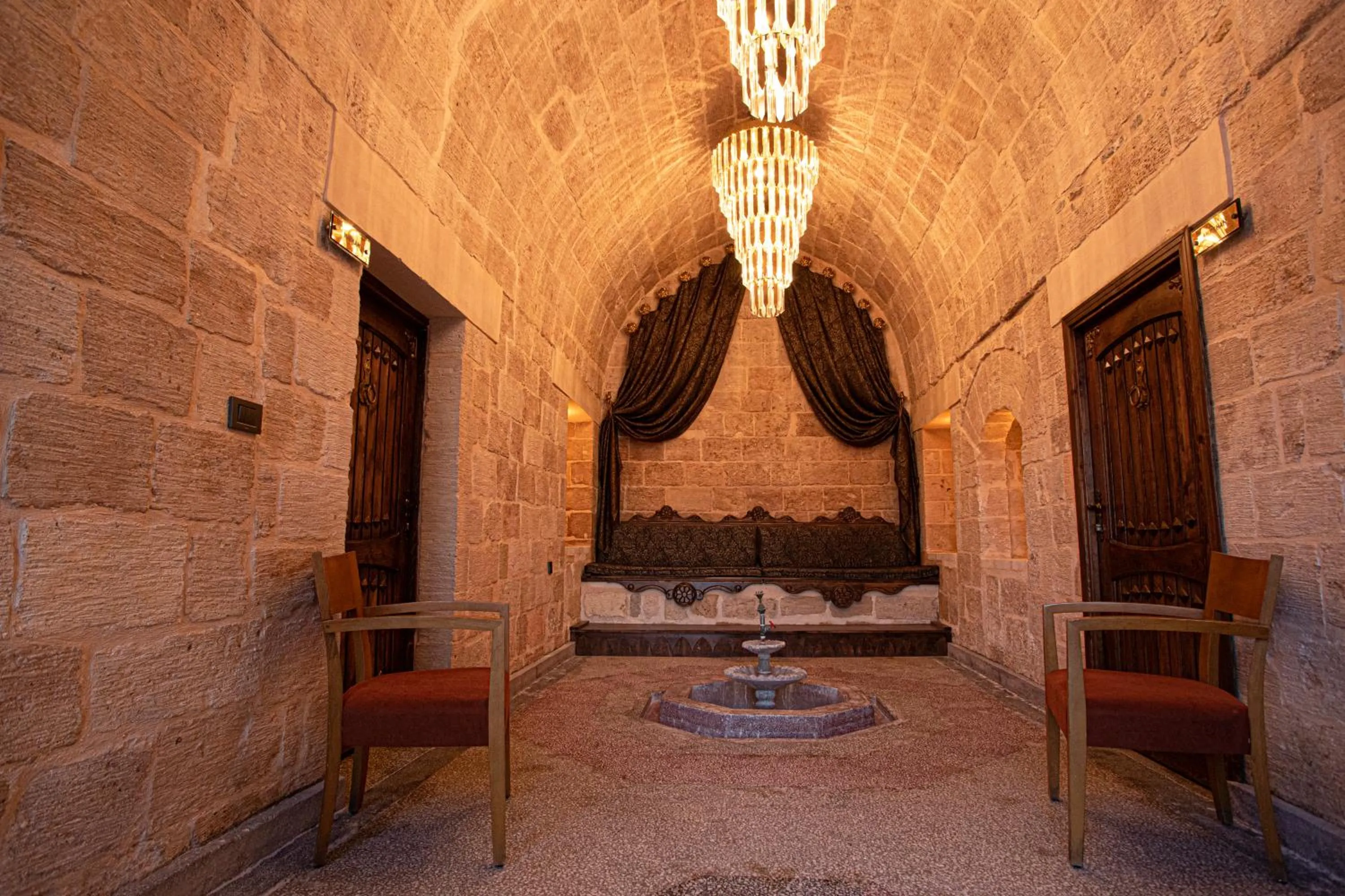 Seating area in Ankahan Konağı