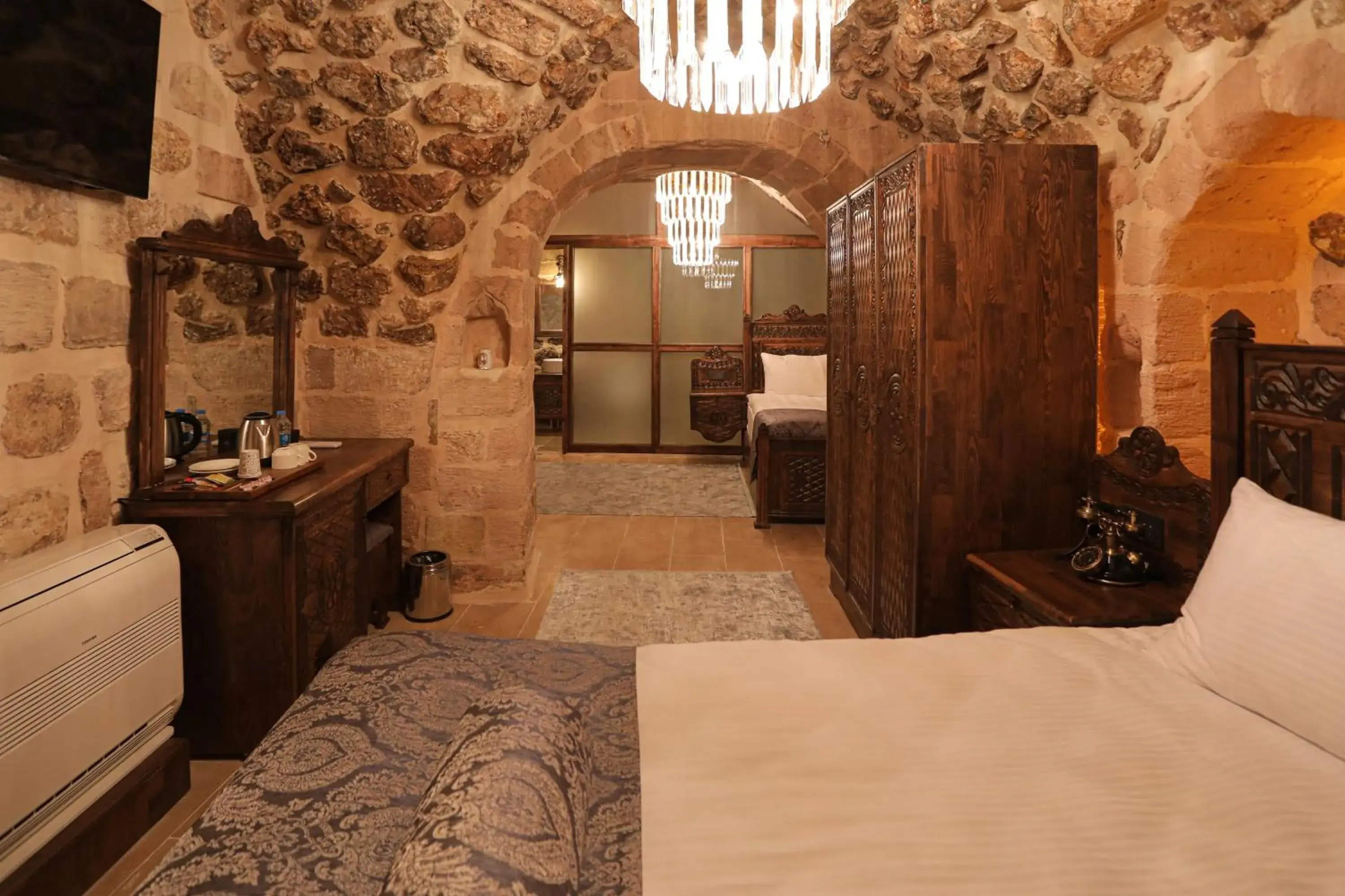 Deluxe Double Room (2 Adults + 1 Child) in Ankahan Konağı Deluxe Double Room (2 Adults + 1 Child) in Ankahan Konağı