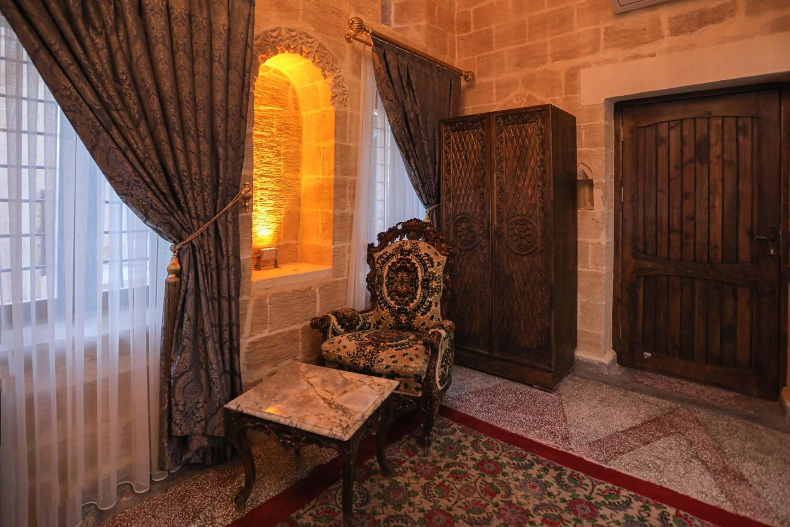 Seating area in Ankahan Konağı