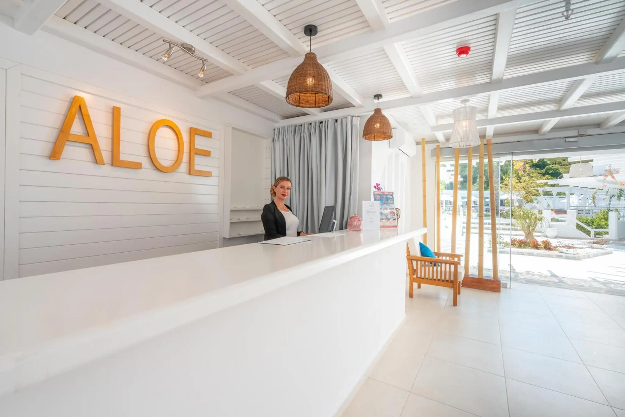 Lobby or reception in Aloe Hotel - Adults Only
