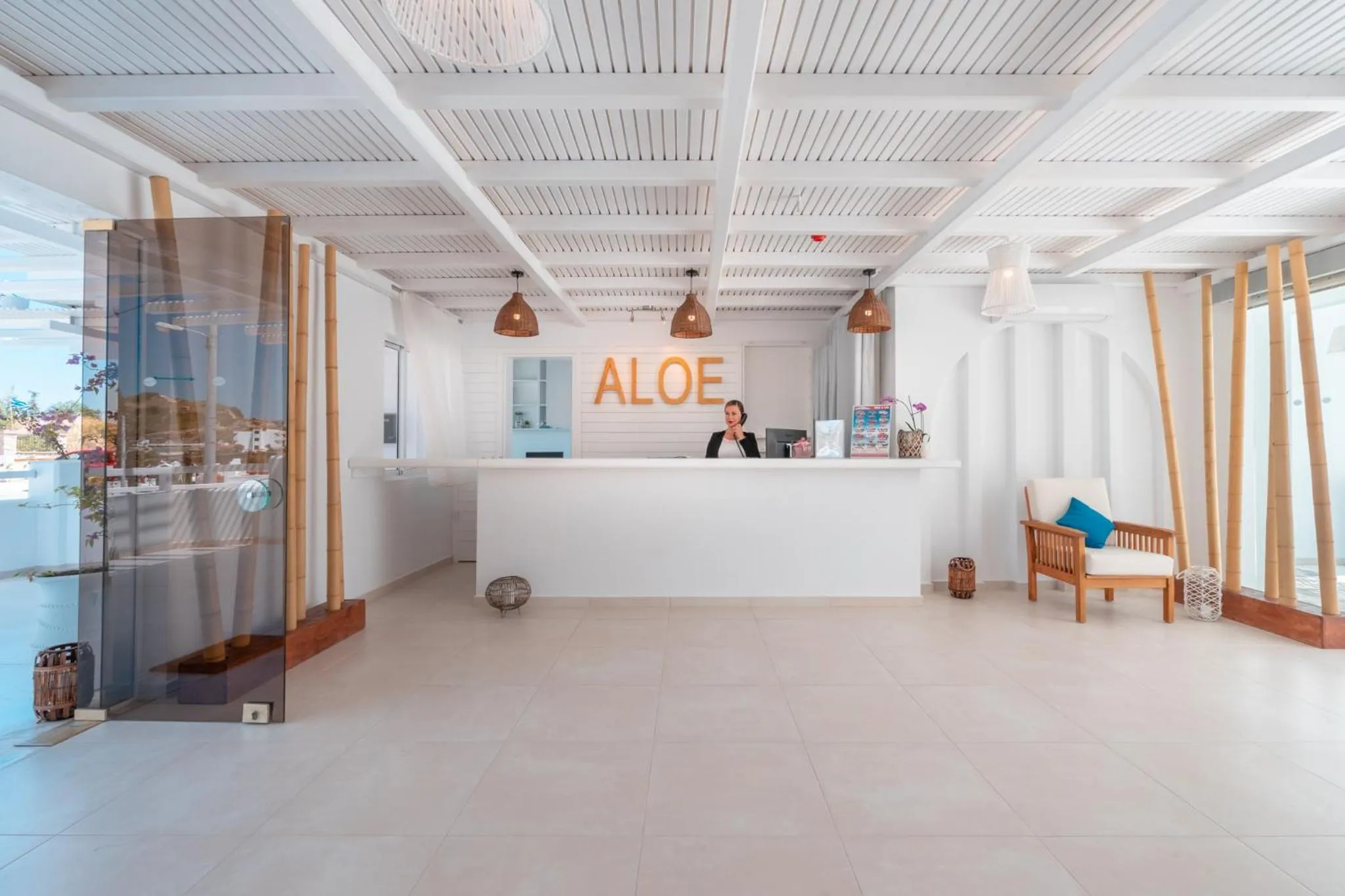 Lobby or reception in Aloe Hotel - Adults Only