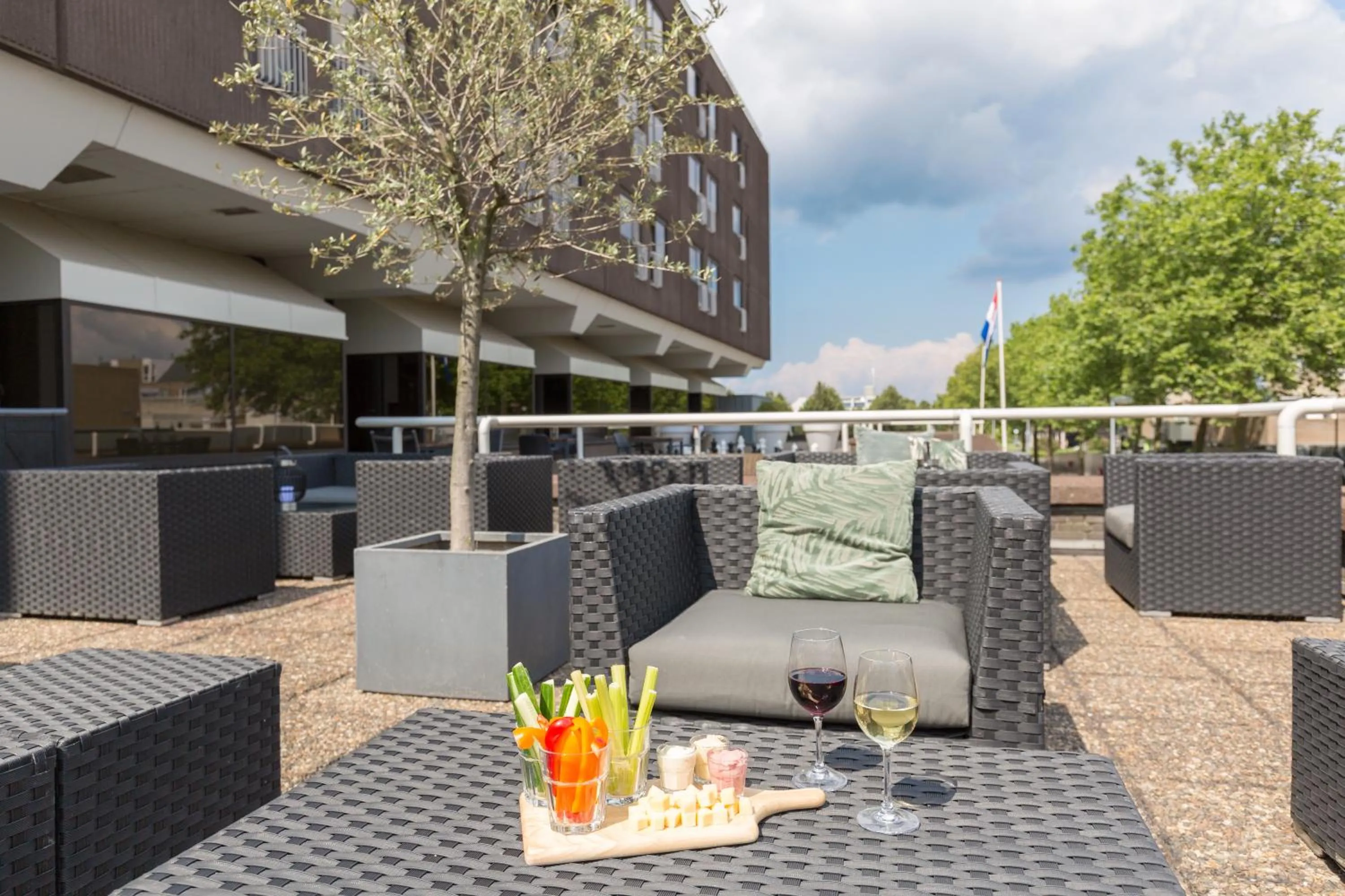 Balcony/Terrace in Leonardo Hotel Lelystad City Center