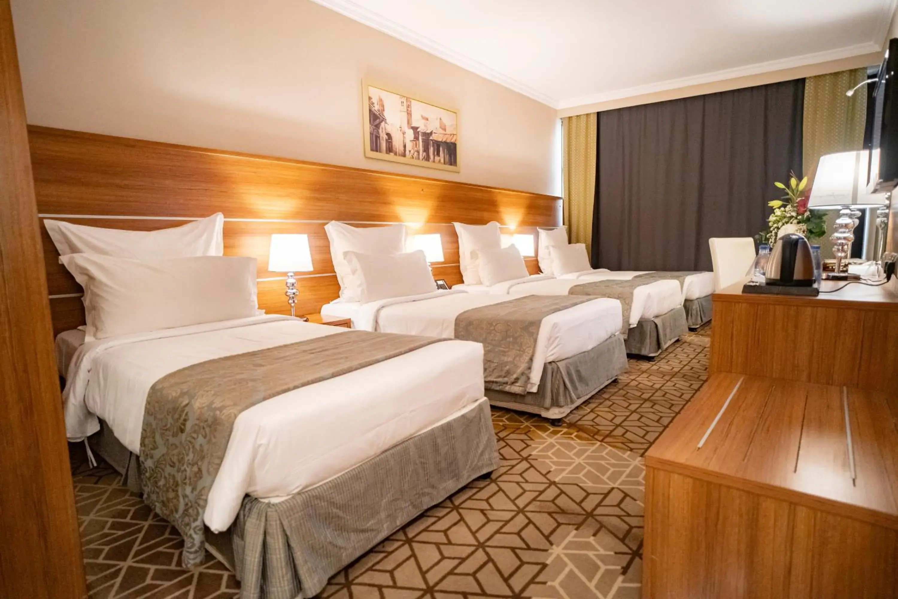 Quadruple Room in Emaar Al Mektan Hotel Quadruple Room in Emaar Al Mektan Hotel