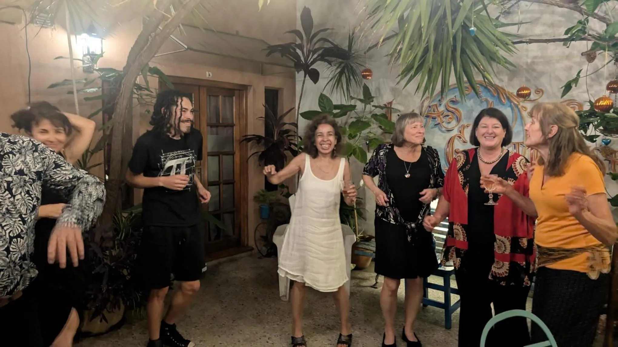 Patio in Lina's Tango Guesthouse