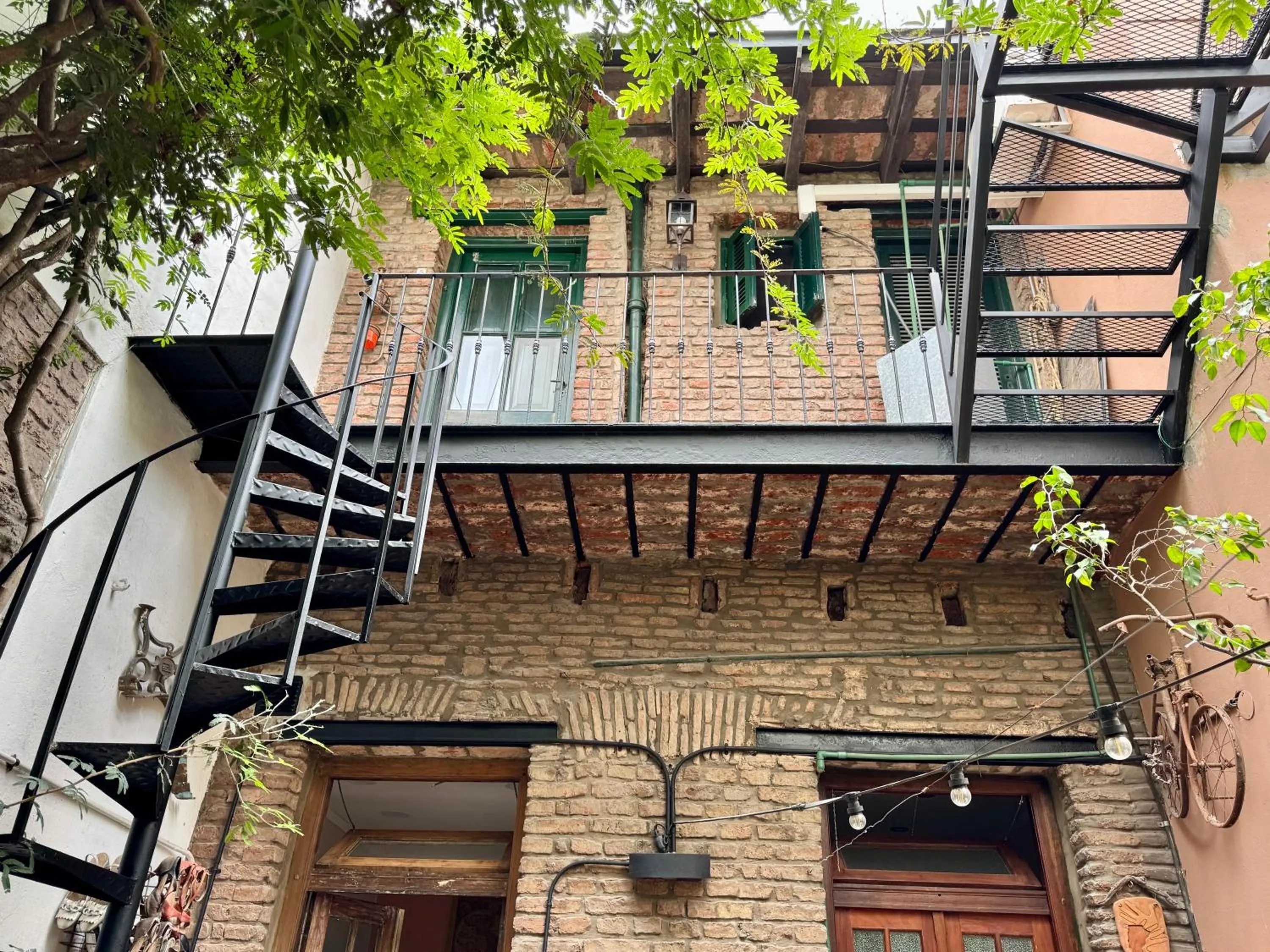 Patio in Lina's Tango Guesthouse