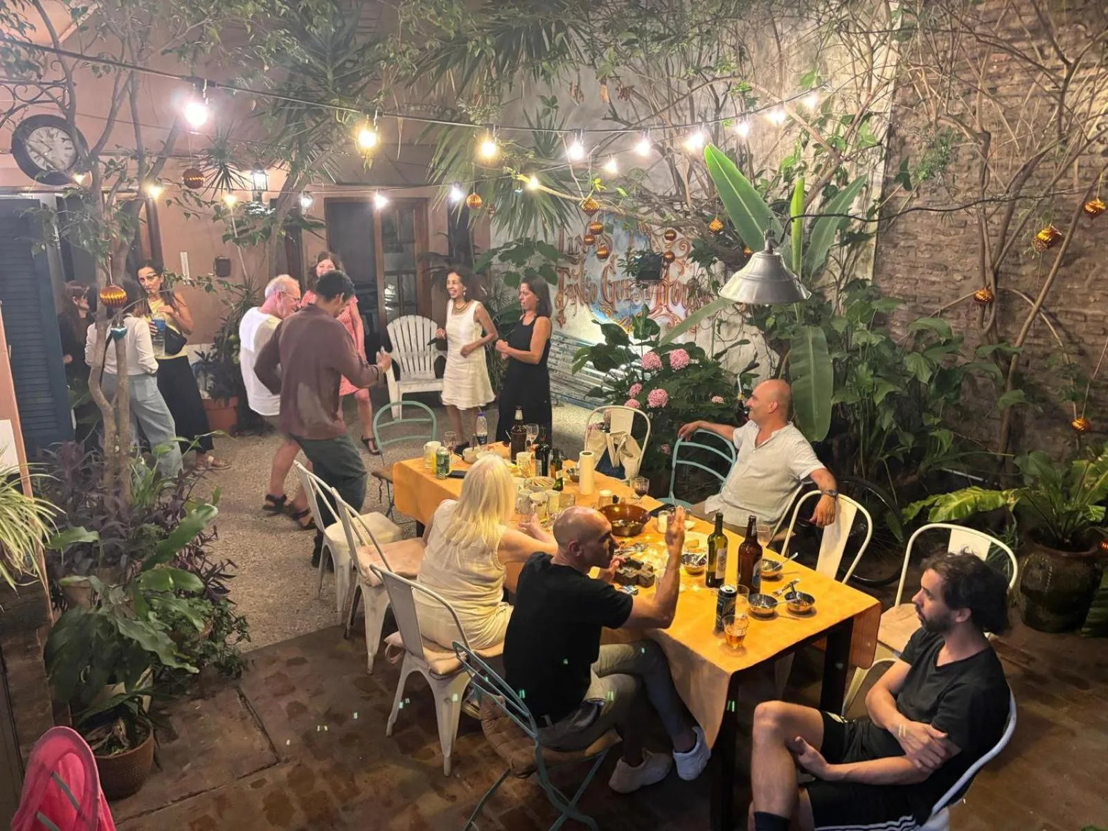 Patio in Lina's Tango Guesthouse