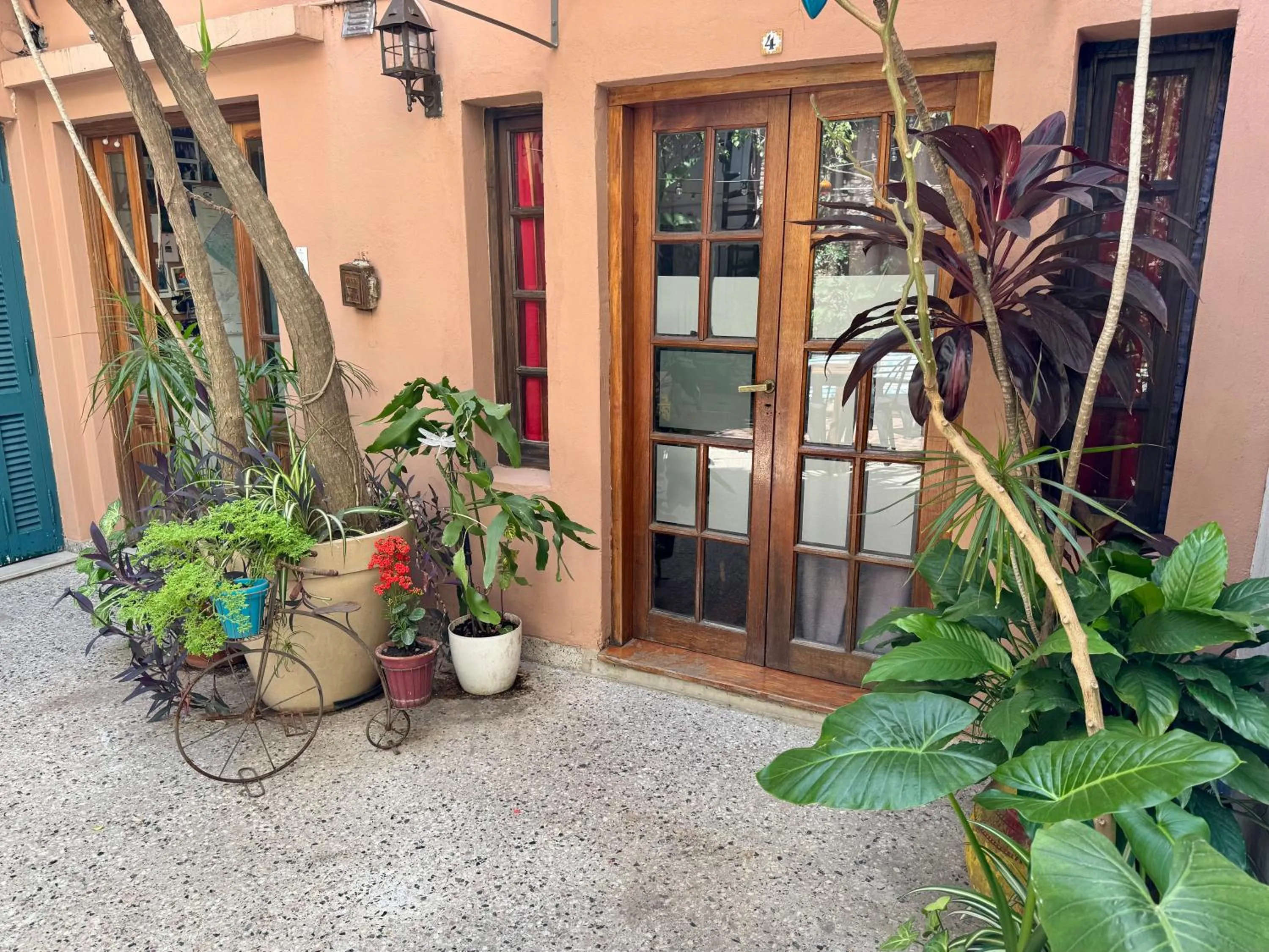 Patio in Lina's Tango Guesthouse