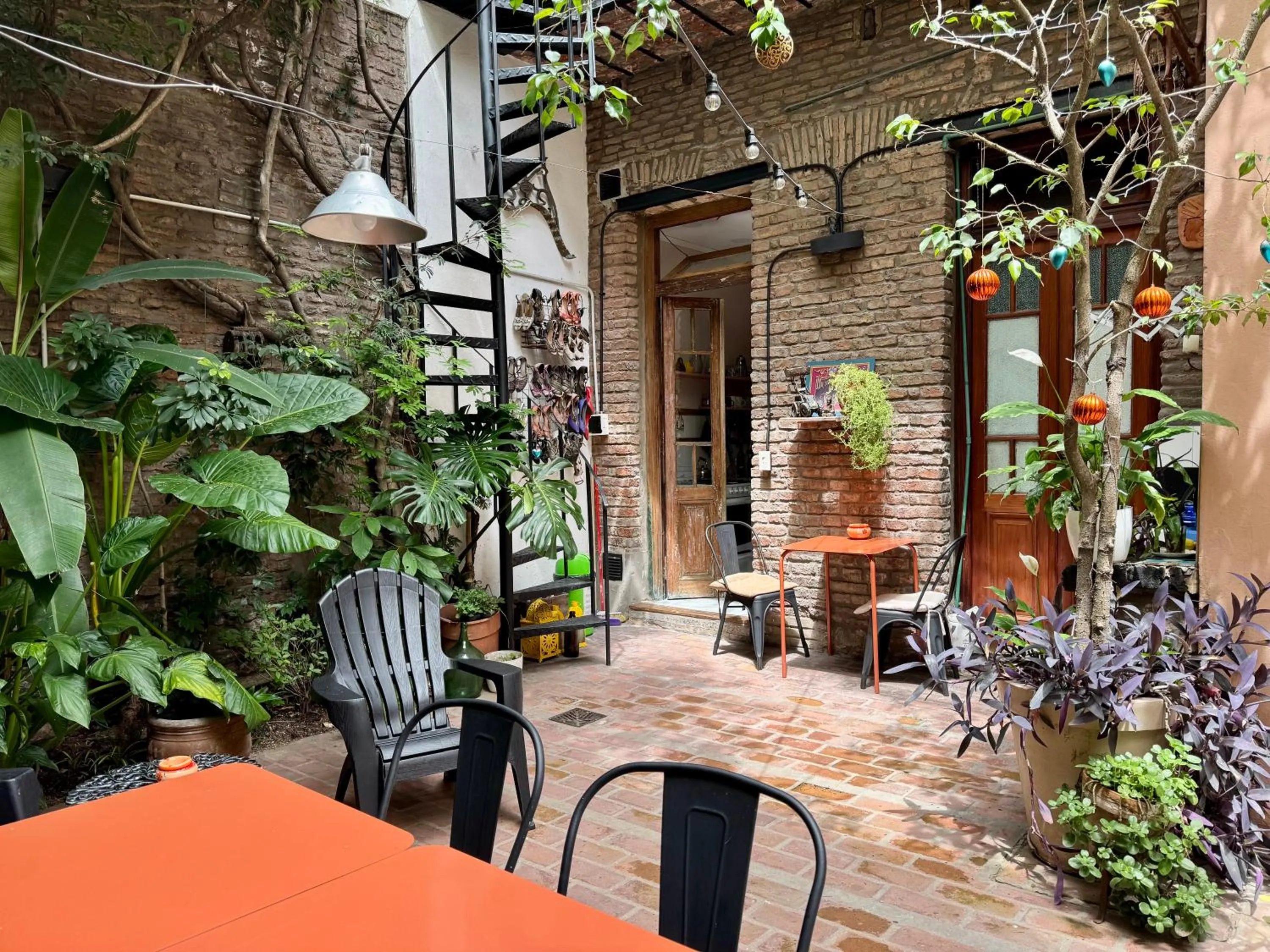 Patio in Lina's Tango Guesthouse