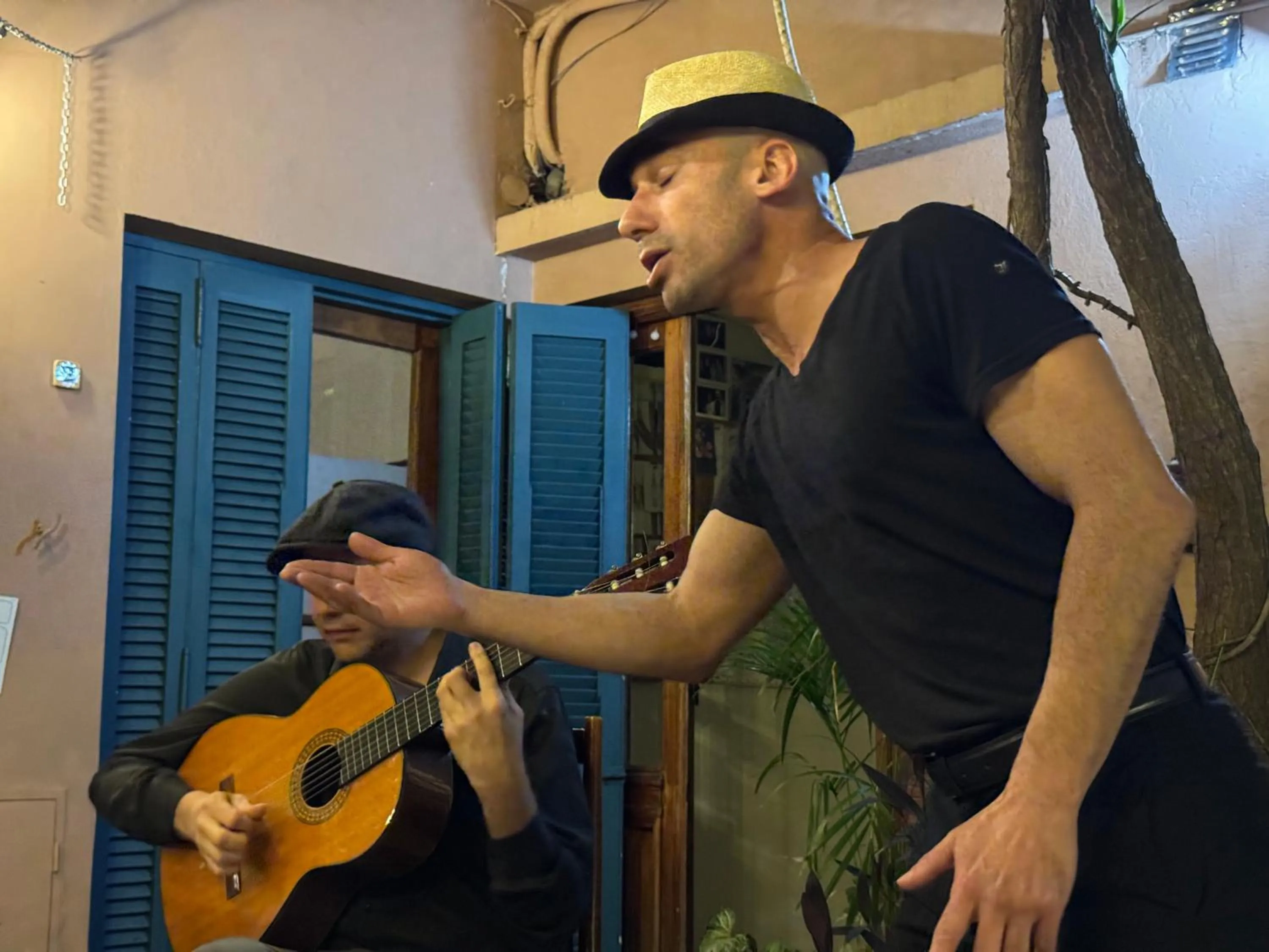 Patio in Lina's Tango Guesthouse