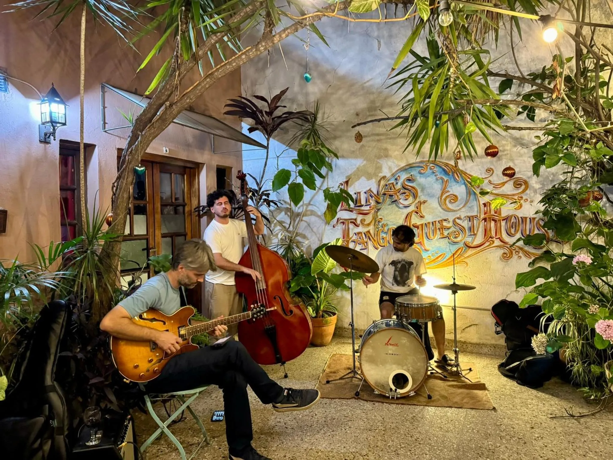 Patio in Lina's Tango Guesthouse