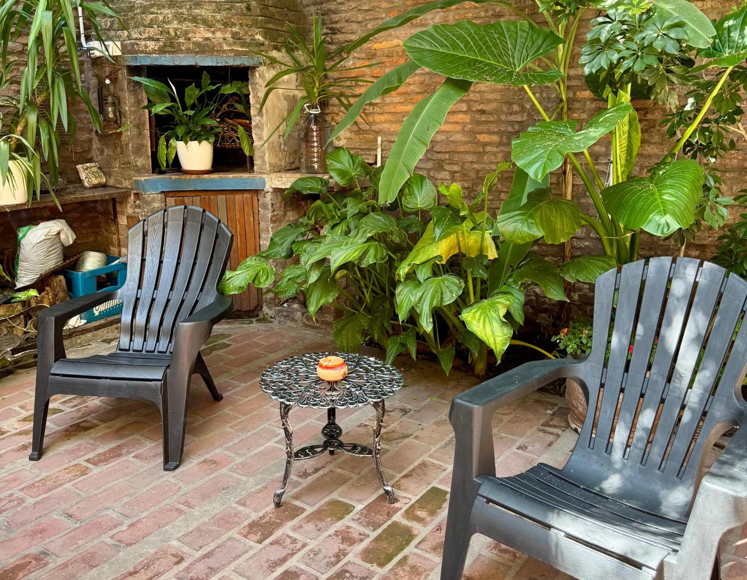 Patio in Lina's Tango Guesthouse