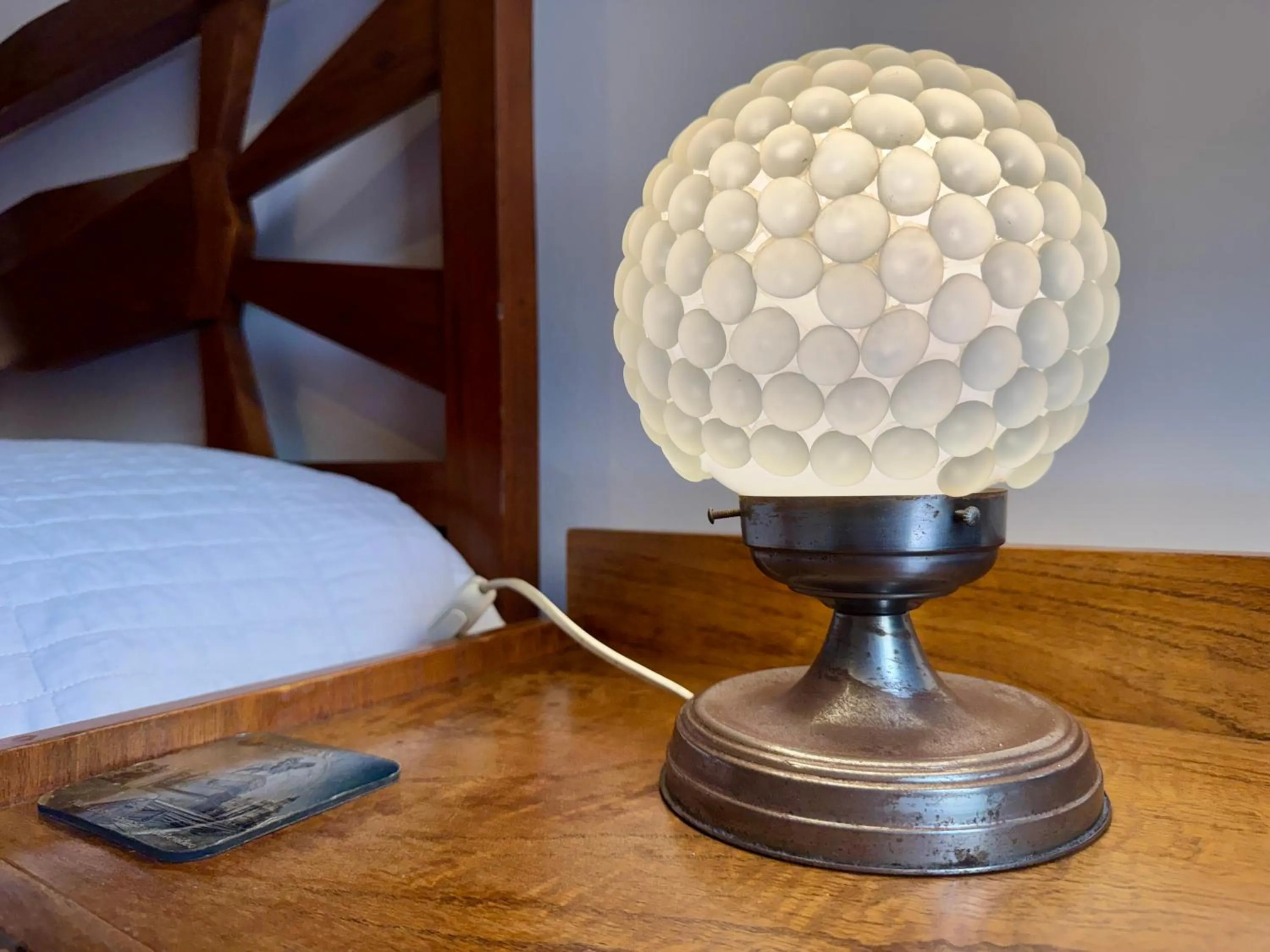 Decorative detail, Bed in Lina's Tango Guesthouse