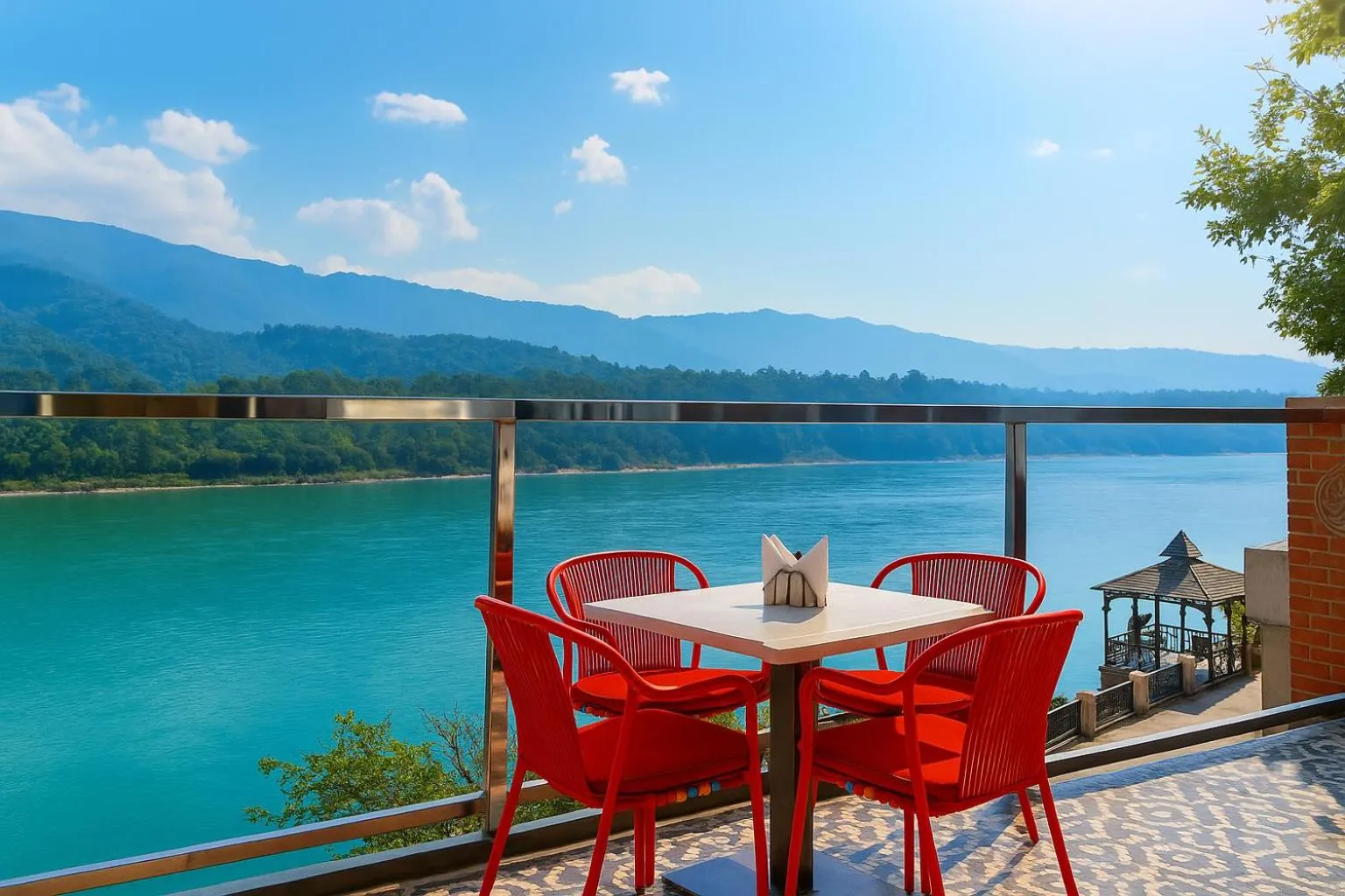 Day in The Neeraj Naturecure - Ganga View