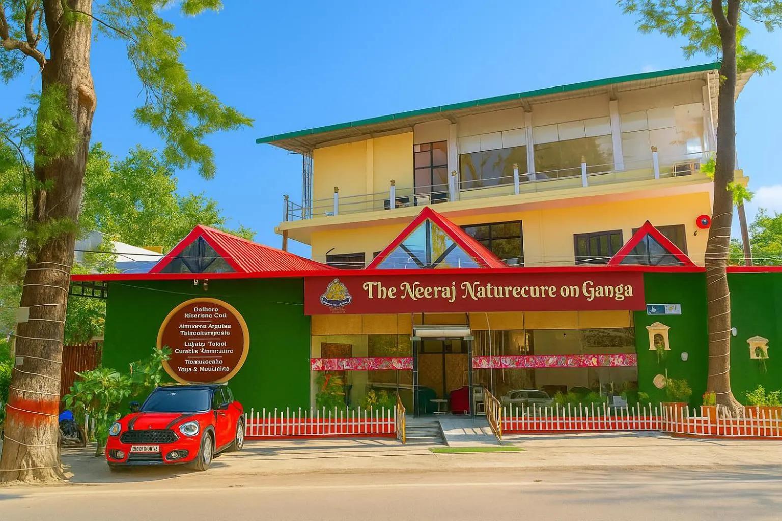 Property building in The Neeraj Naturecure - Ganga View