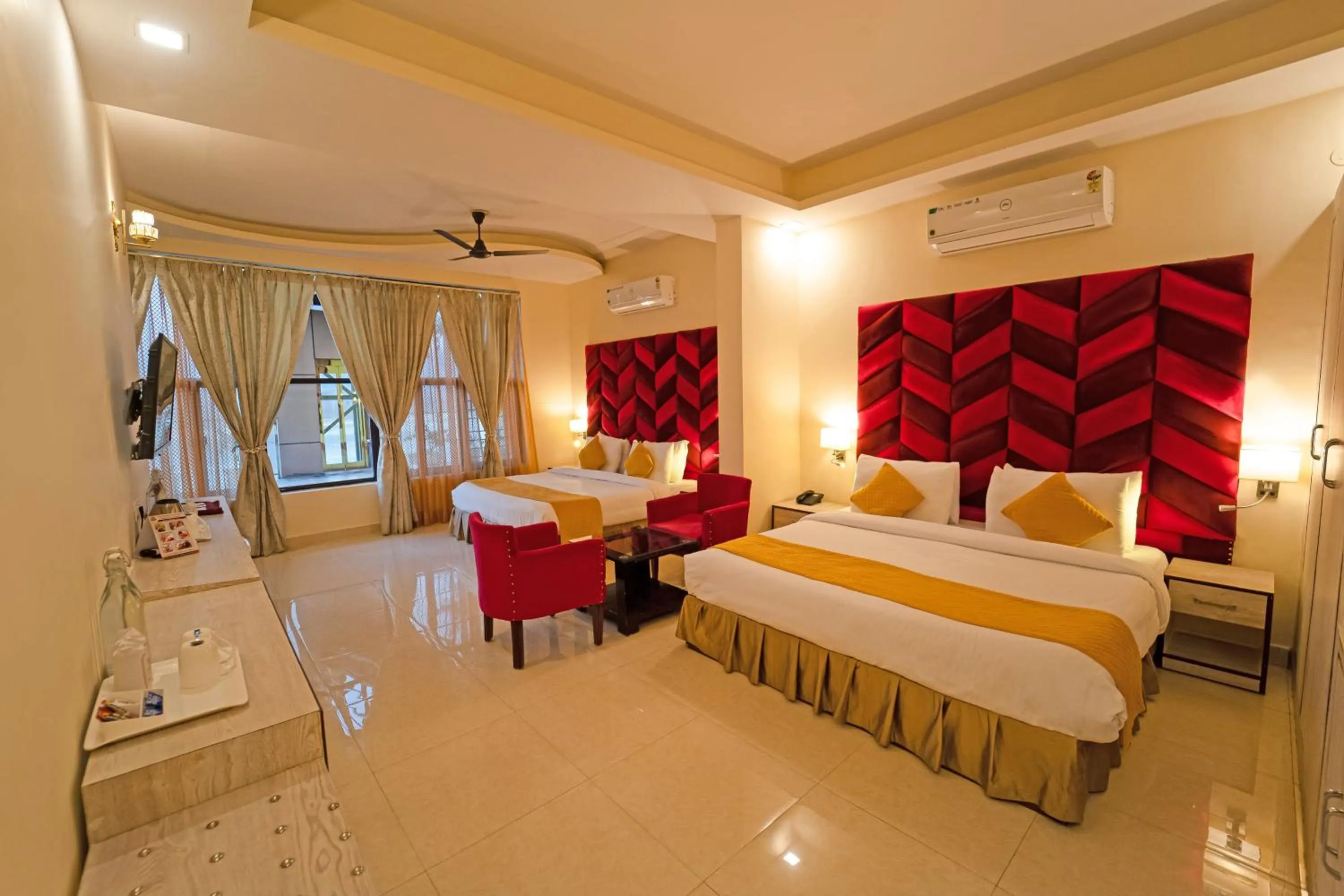 Bed in The Neeraj Naturecure - Ganga View