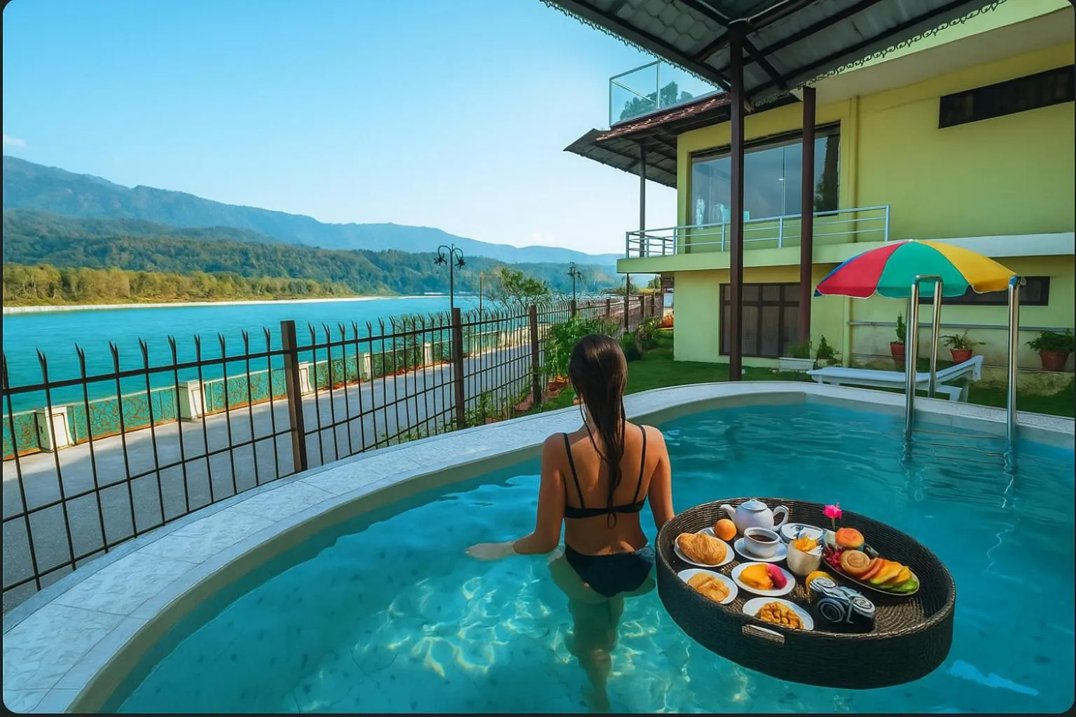 People in The Neeraj Naturecure - Ganga View