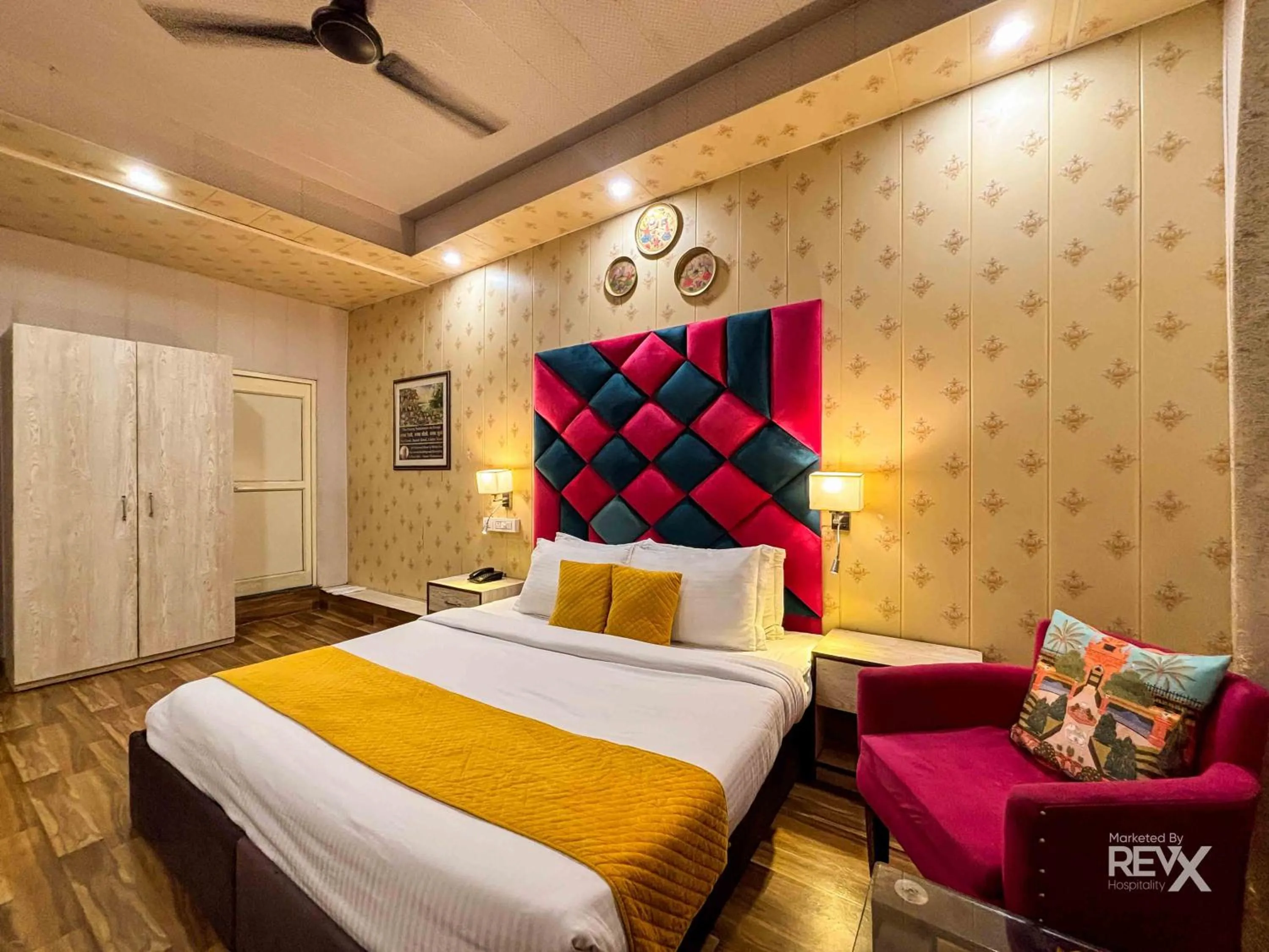 Bed in The Neeraj Naturecure - Ganga View