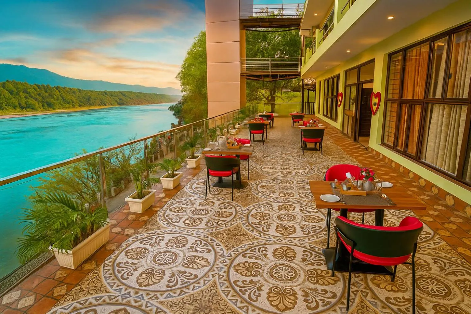 Property building in The Neeraj Naturecure - Ganga View