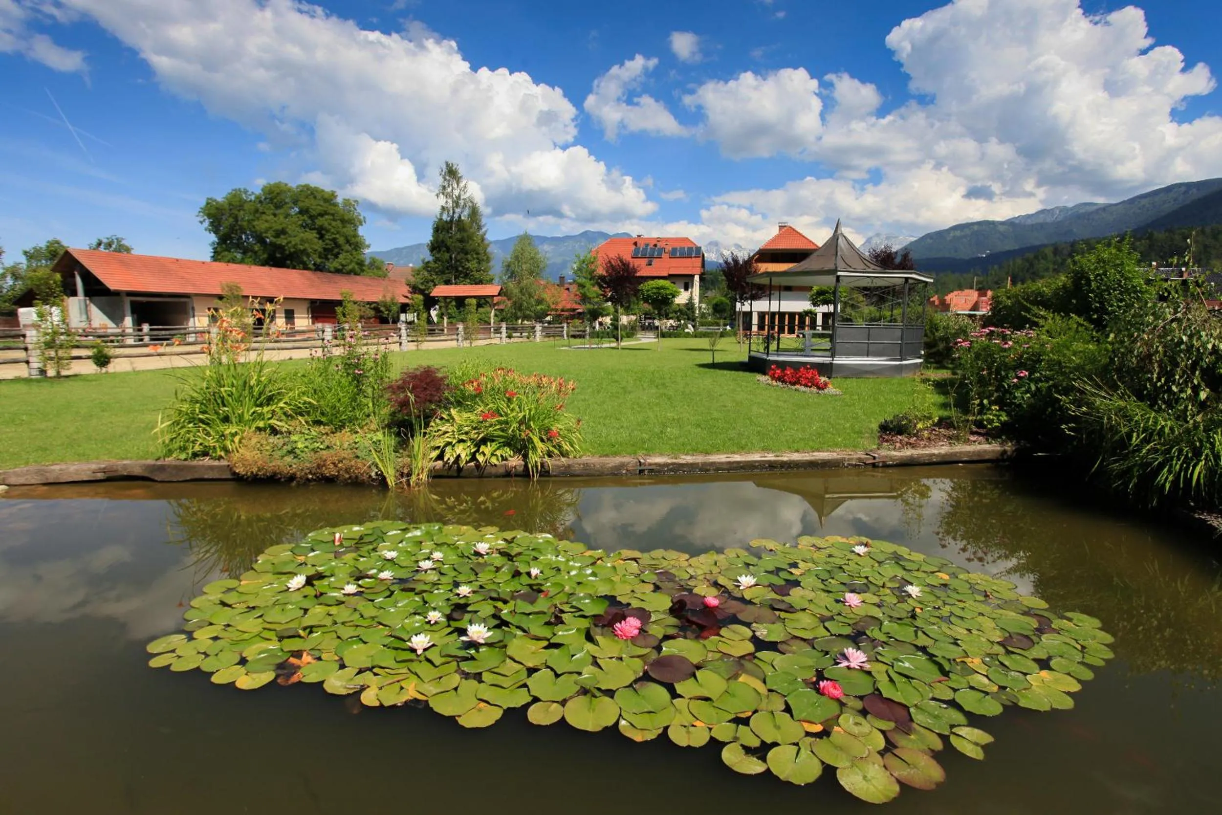 Garden in Penzion Repnik