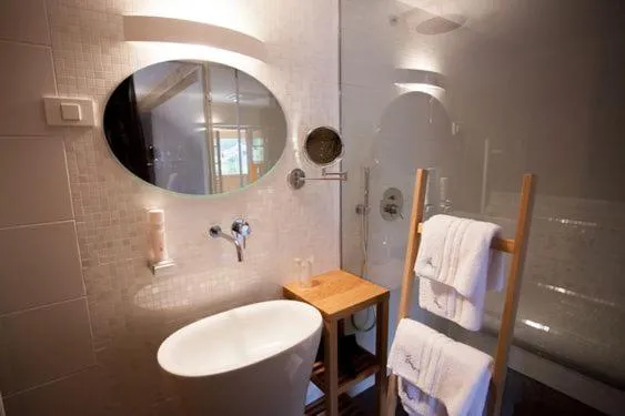 Bathroom in Penzion Repnik
