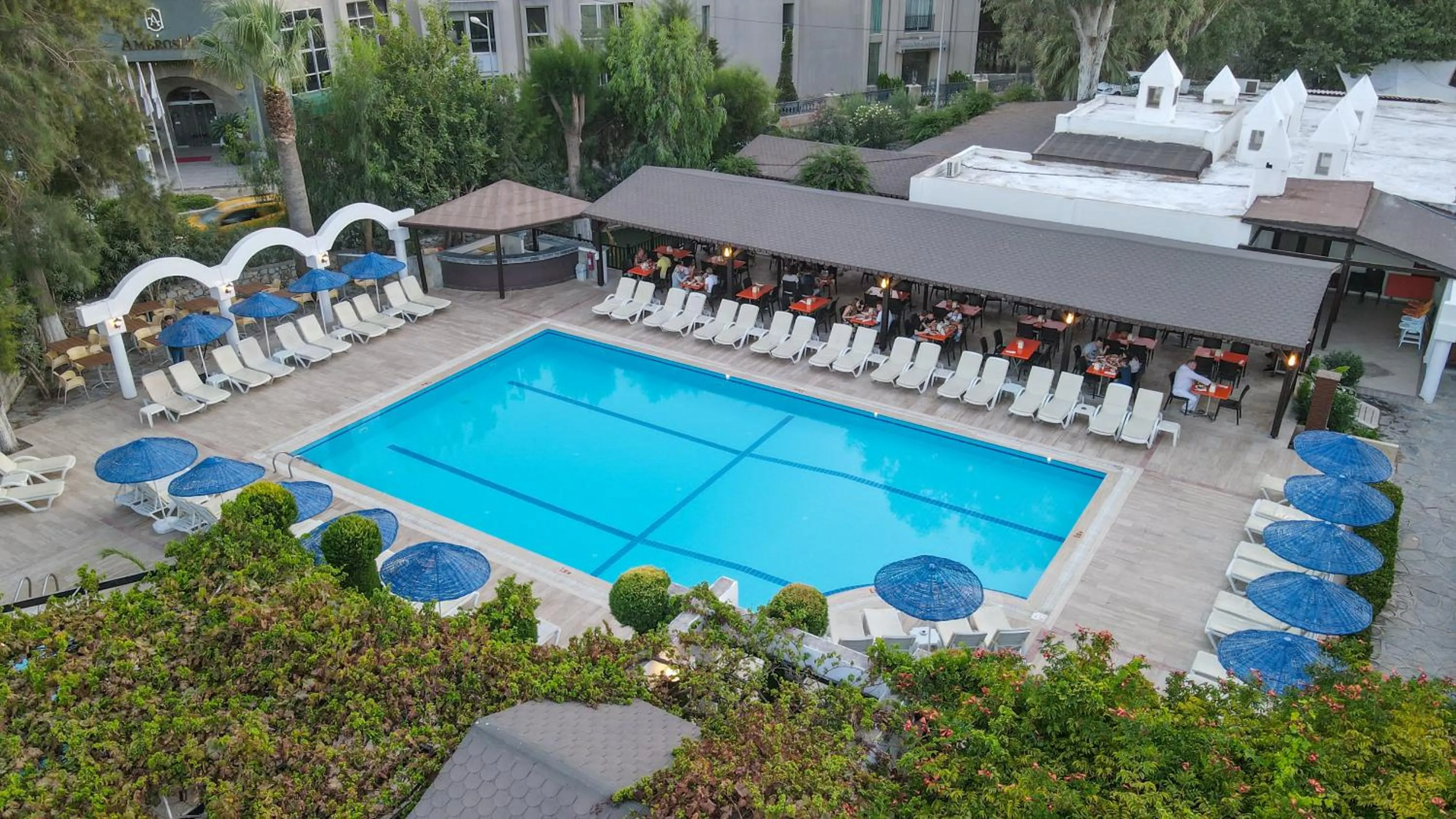 Pool view in Natur Garden Hotel