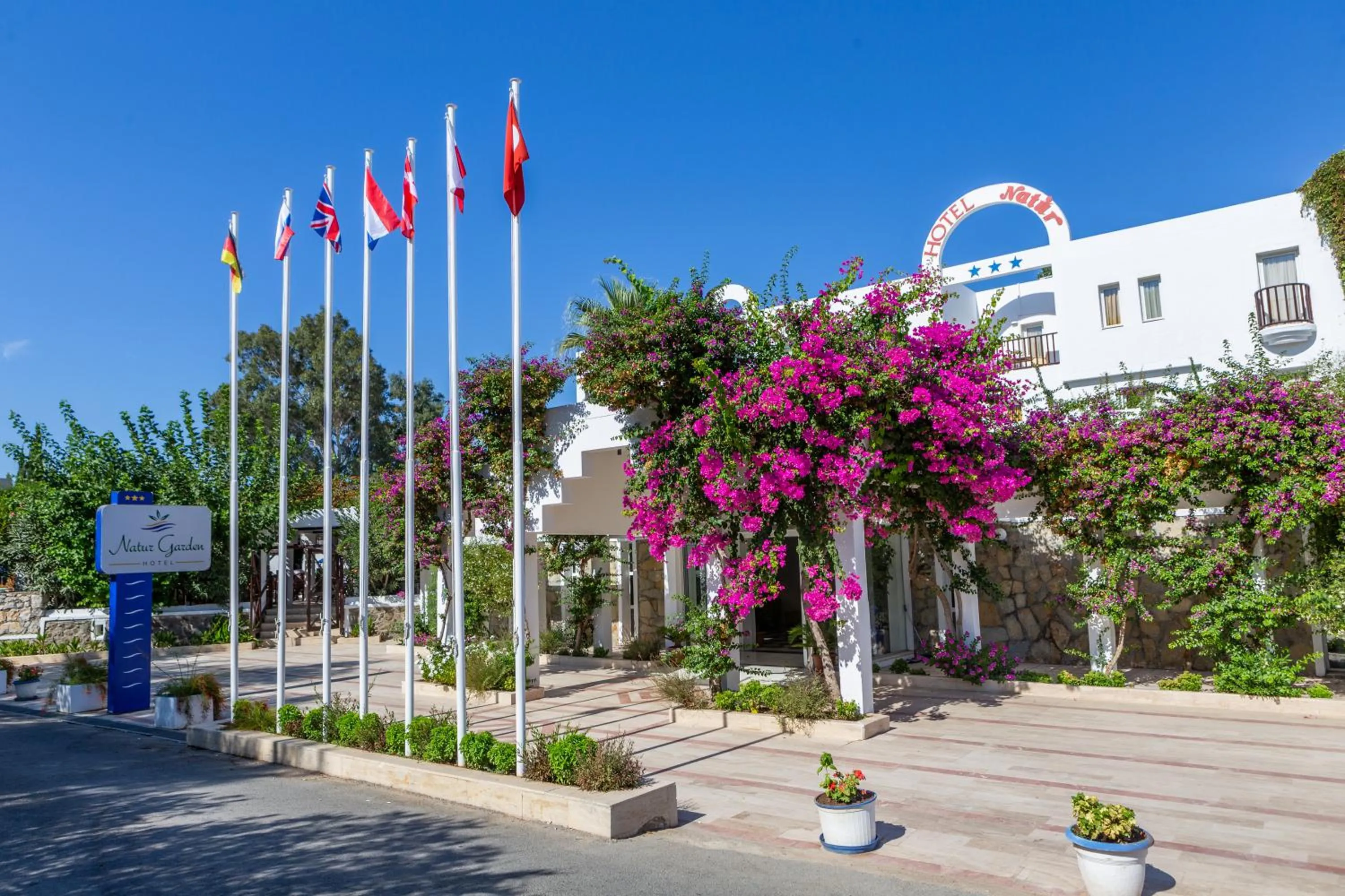 Property building in Natur Garden Hotel