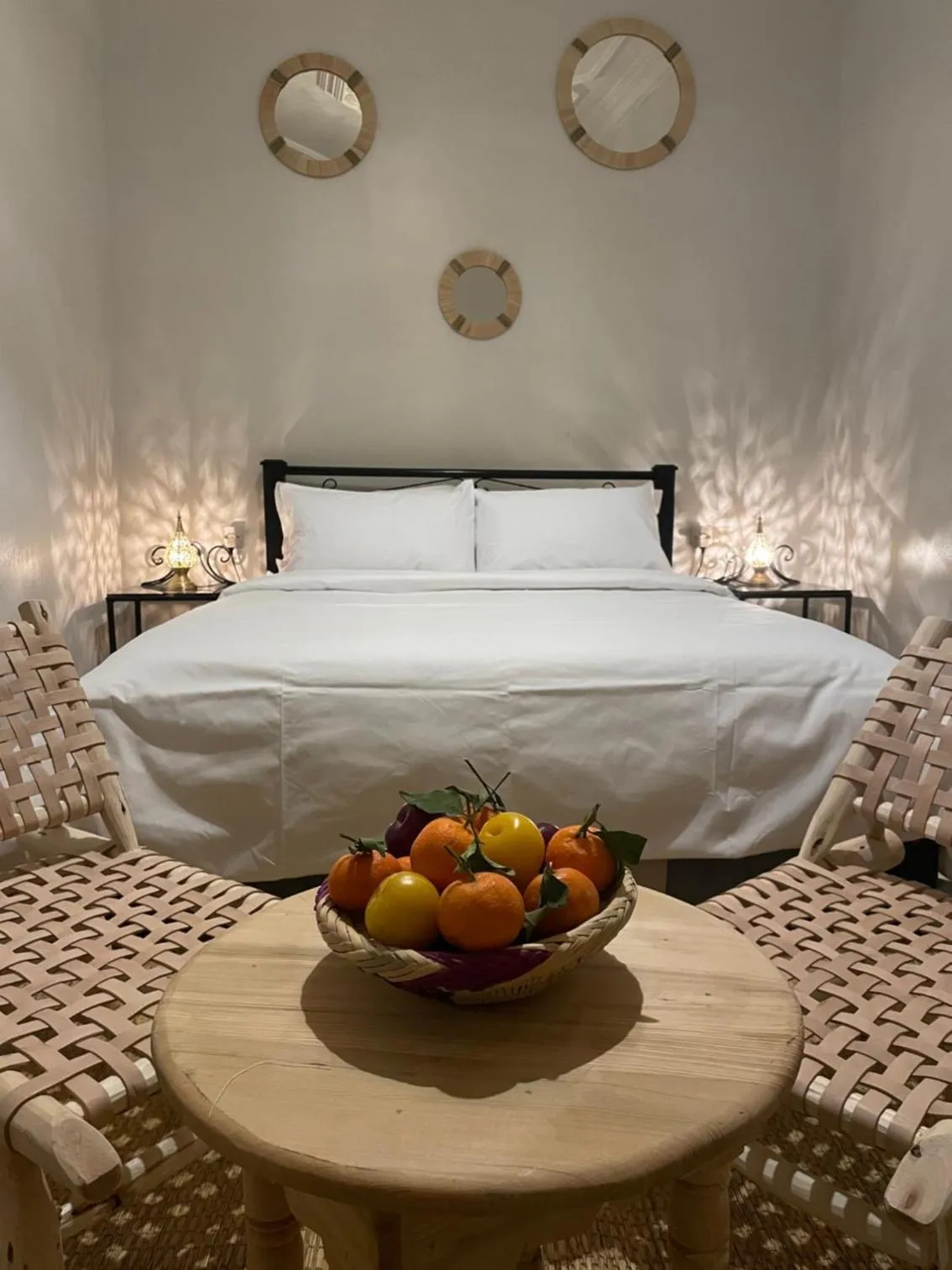 Bed in Riad Hanya