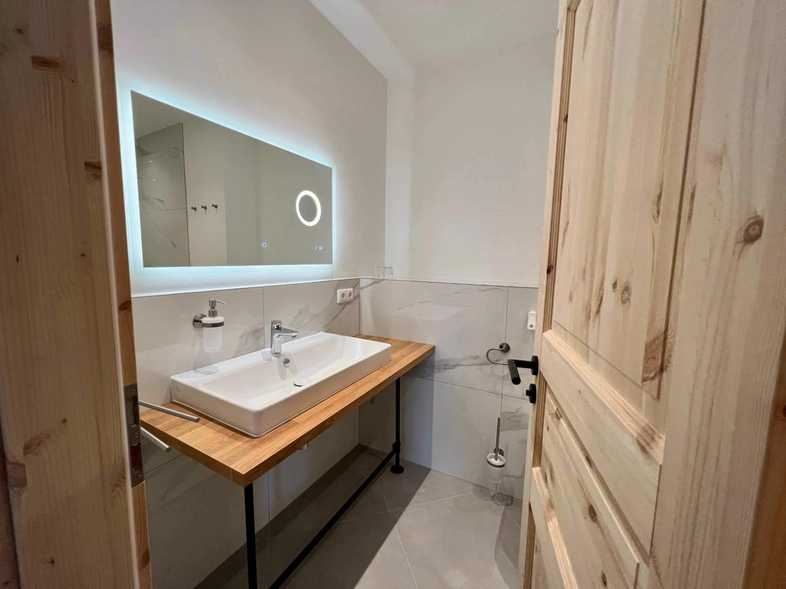 Bathroom in Aparthotel Hochfeld