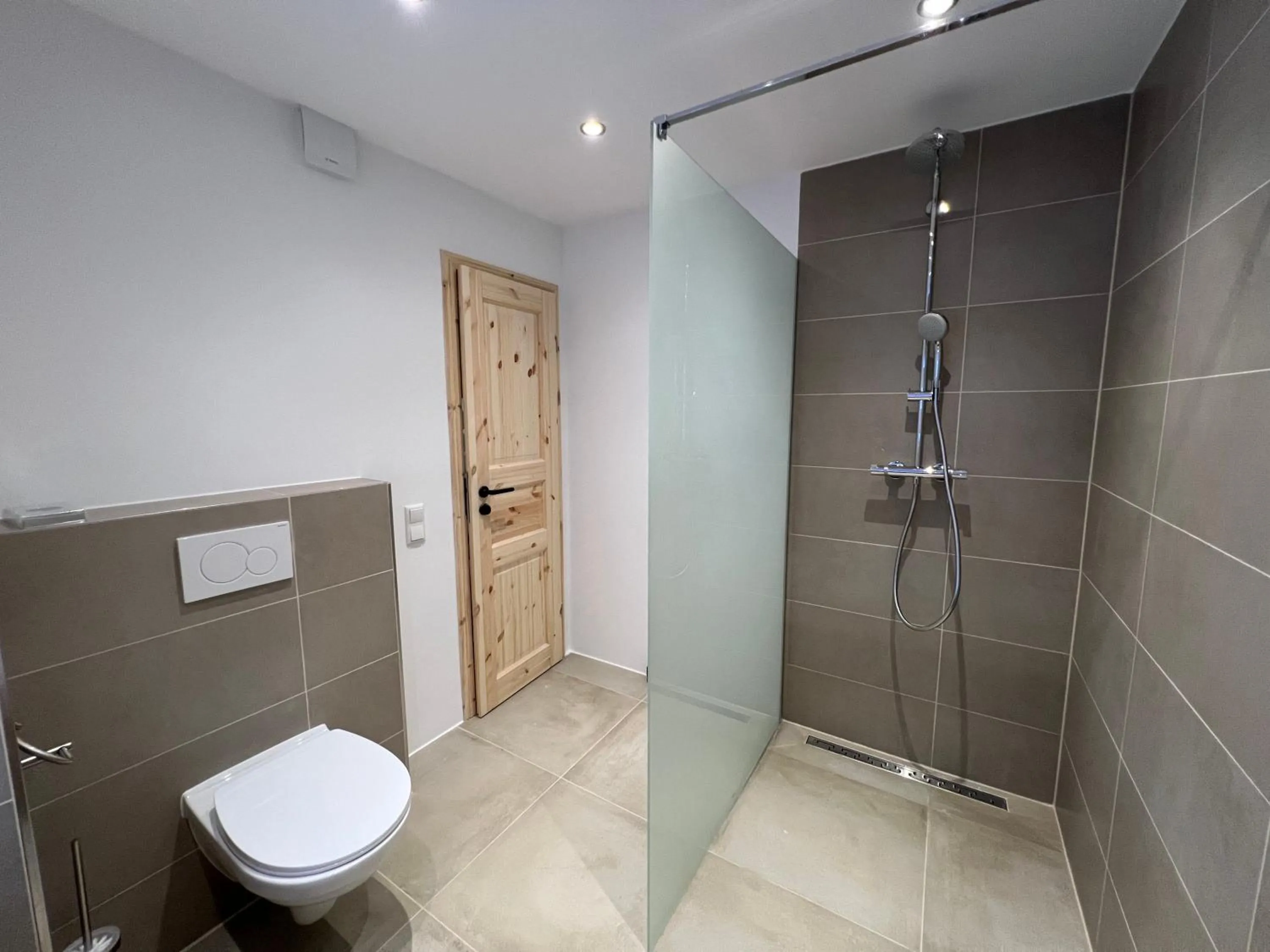 Shower in Aparthotel Hochfeld