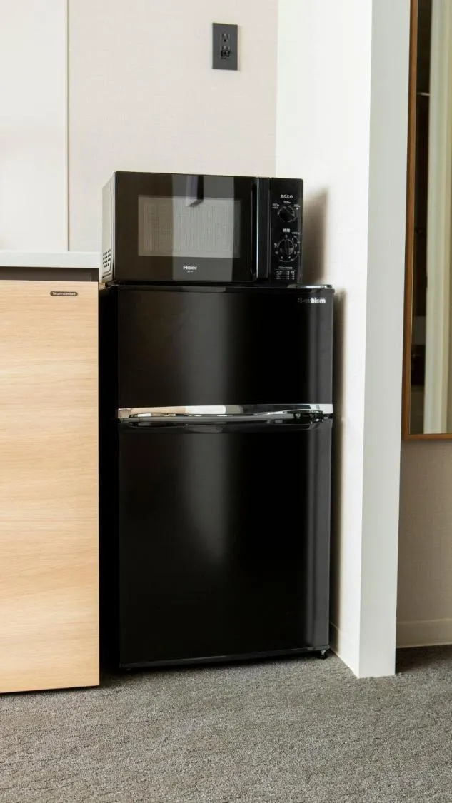 Kitchen or kitchenette in ALPHABED INN Fukuoka Ohori Park