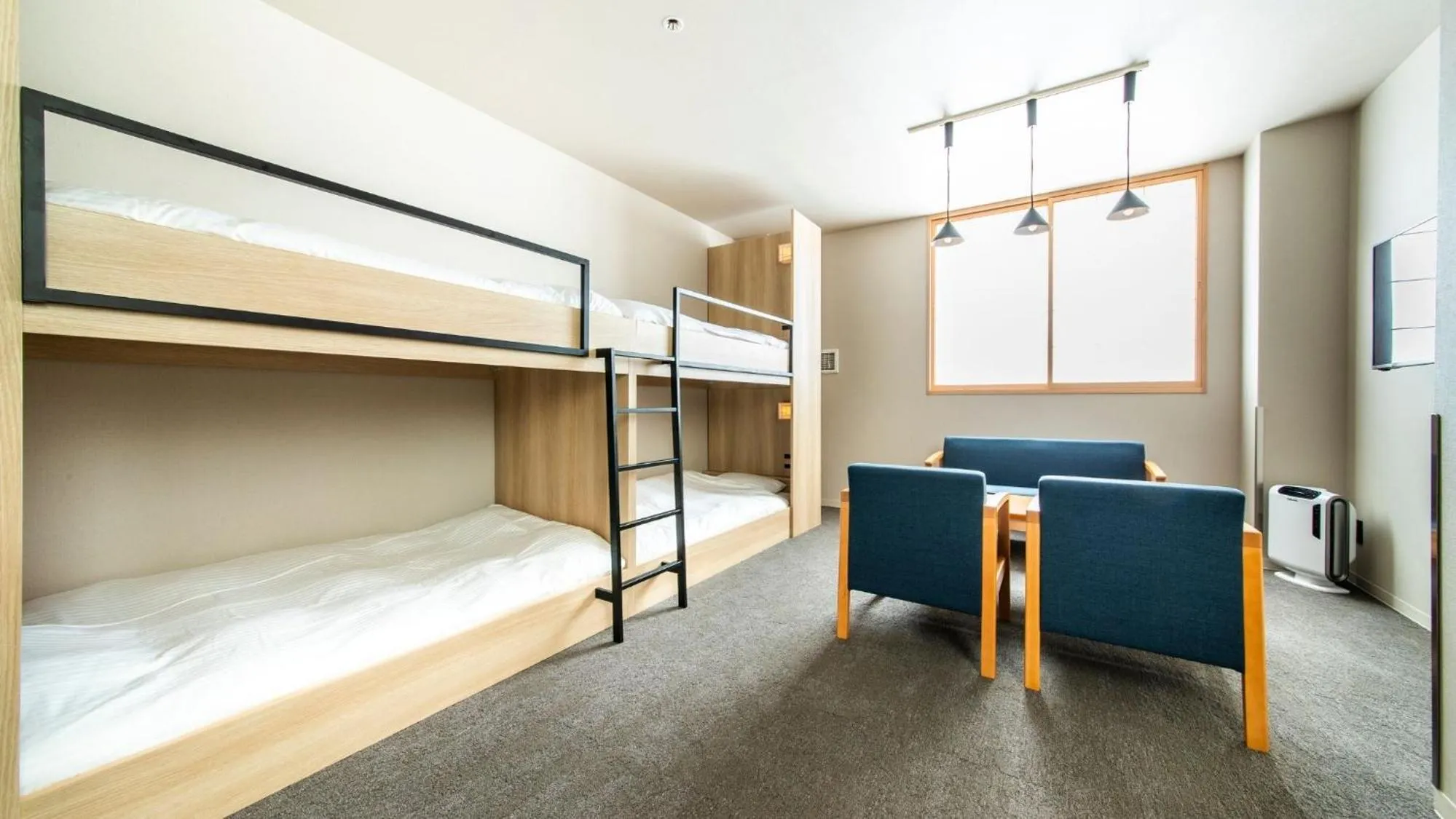 Photo of the whole room, Bed in ALPHABED INN Fukuoka Ohori Park