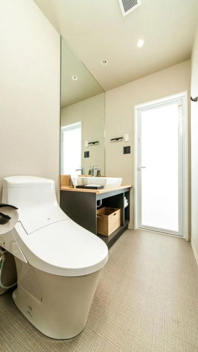 Toilet in ALPHABED INN Fukuoka Ohori Park